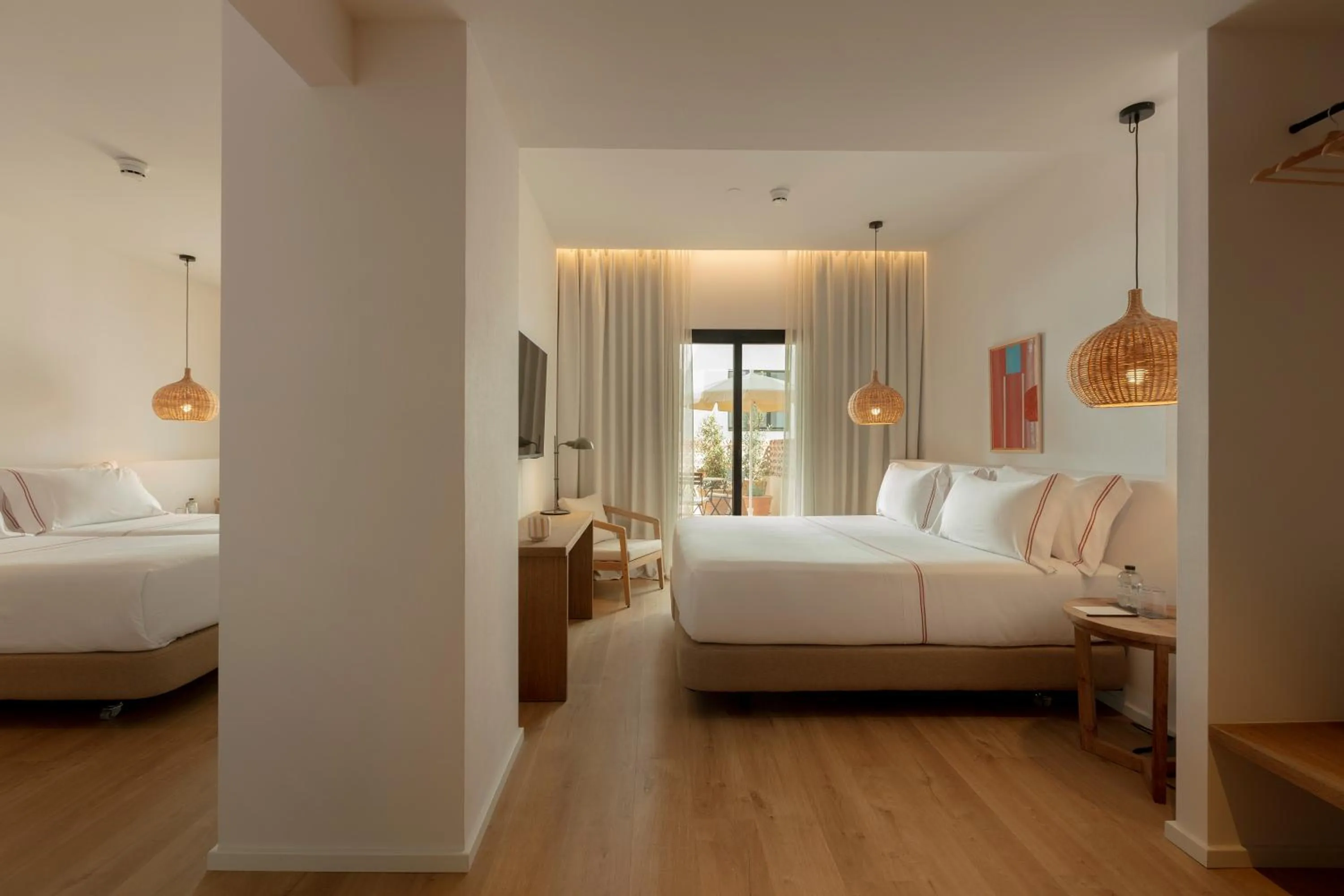 Bed in Elisabeth by the Sea Hotel