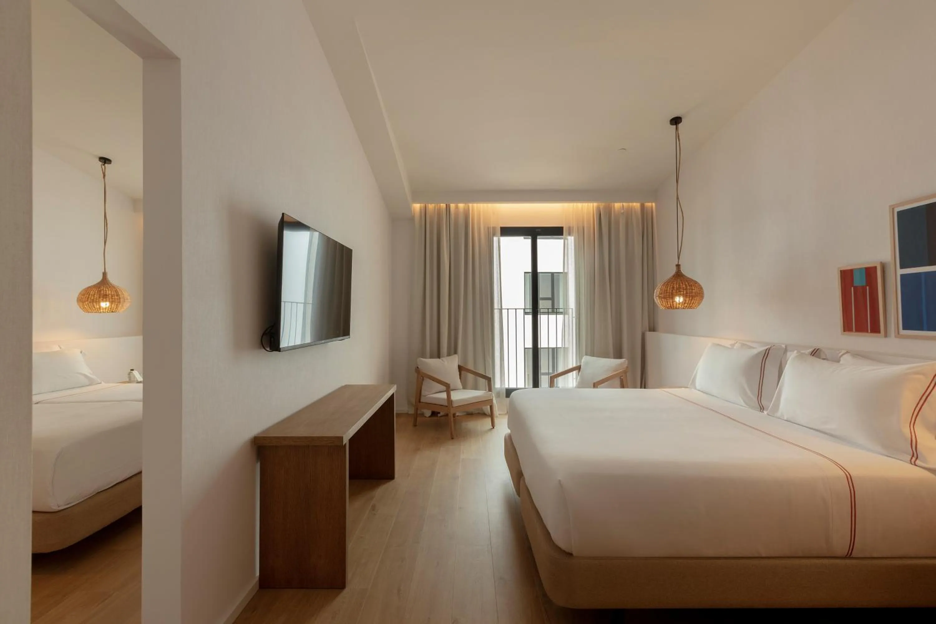 Bed in Elisabeth by the Sea Hotel