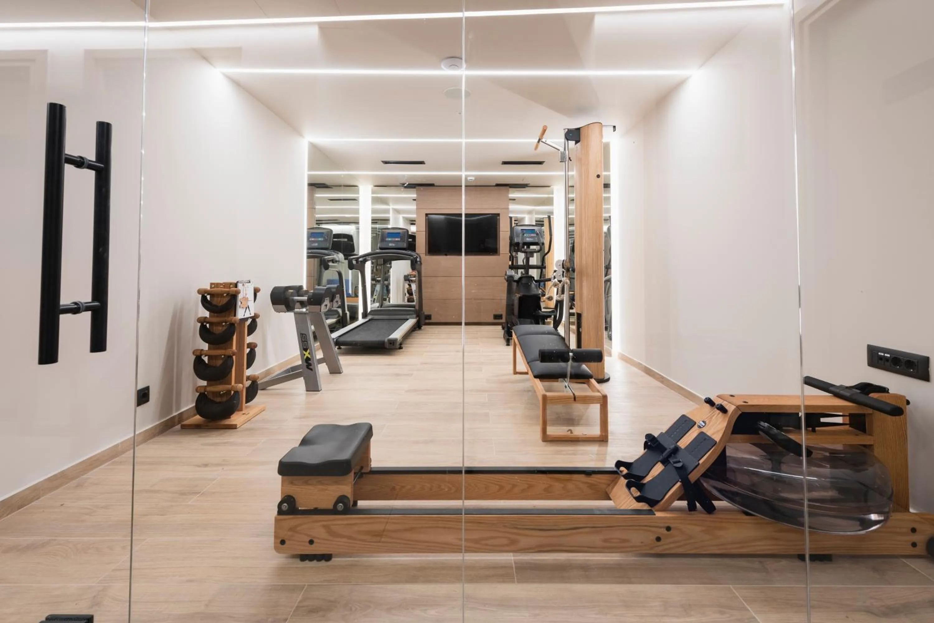 Fitness centre/facilities in Revi Mountain Resort Boutique Hotel