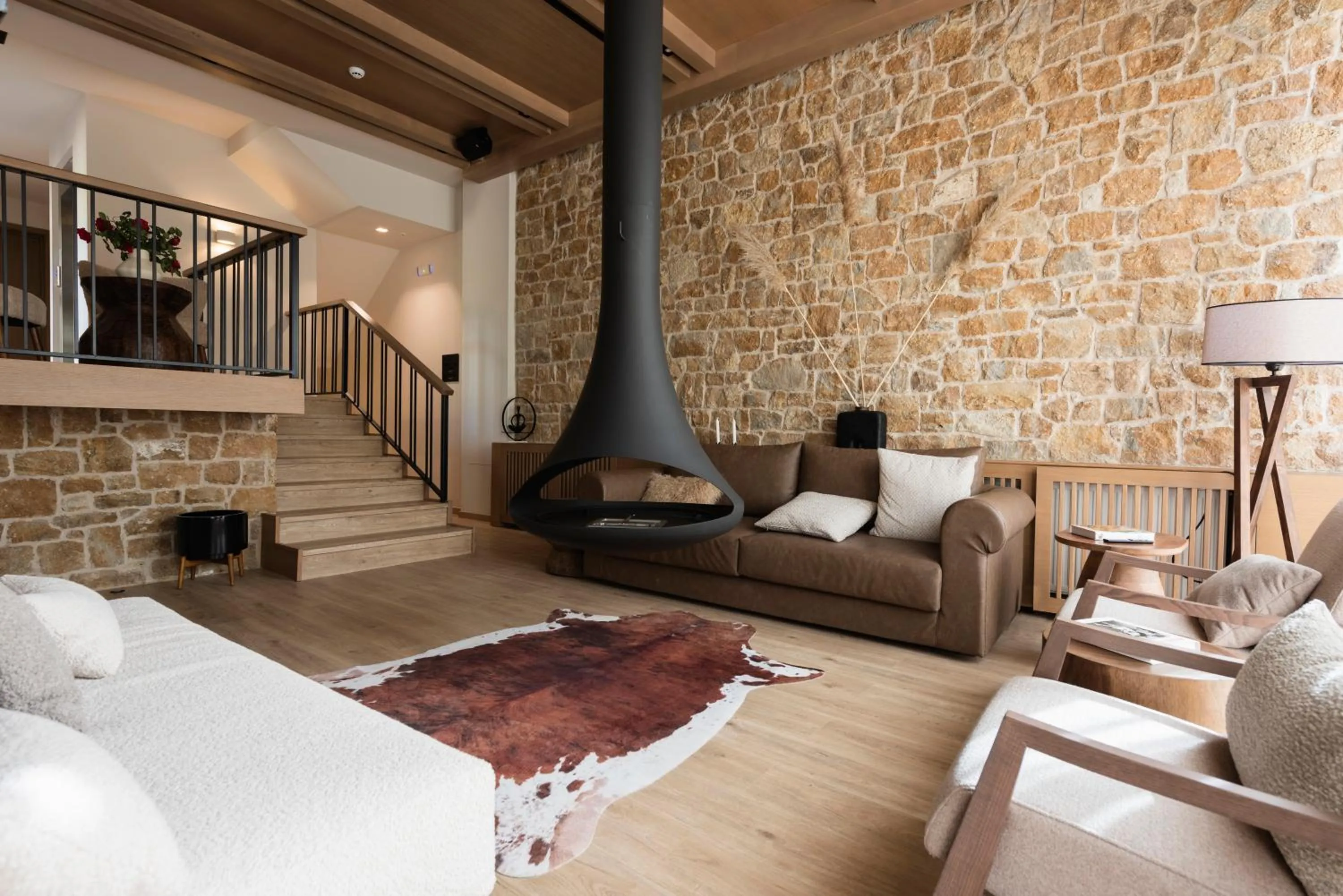 Seating area in Revi Mountain Resort Boutique Hotel