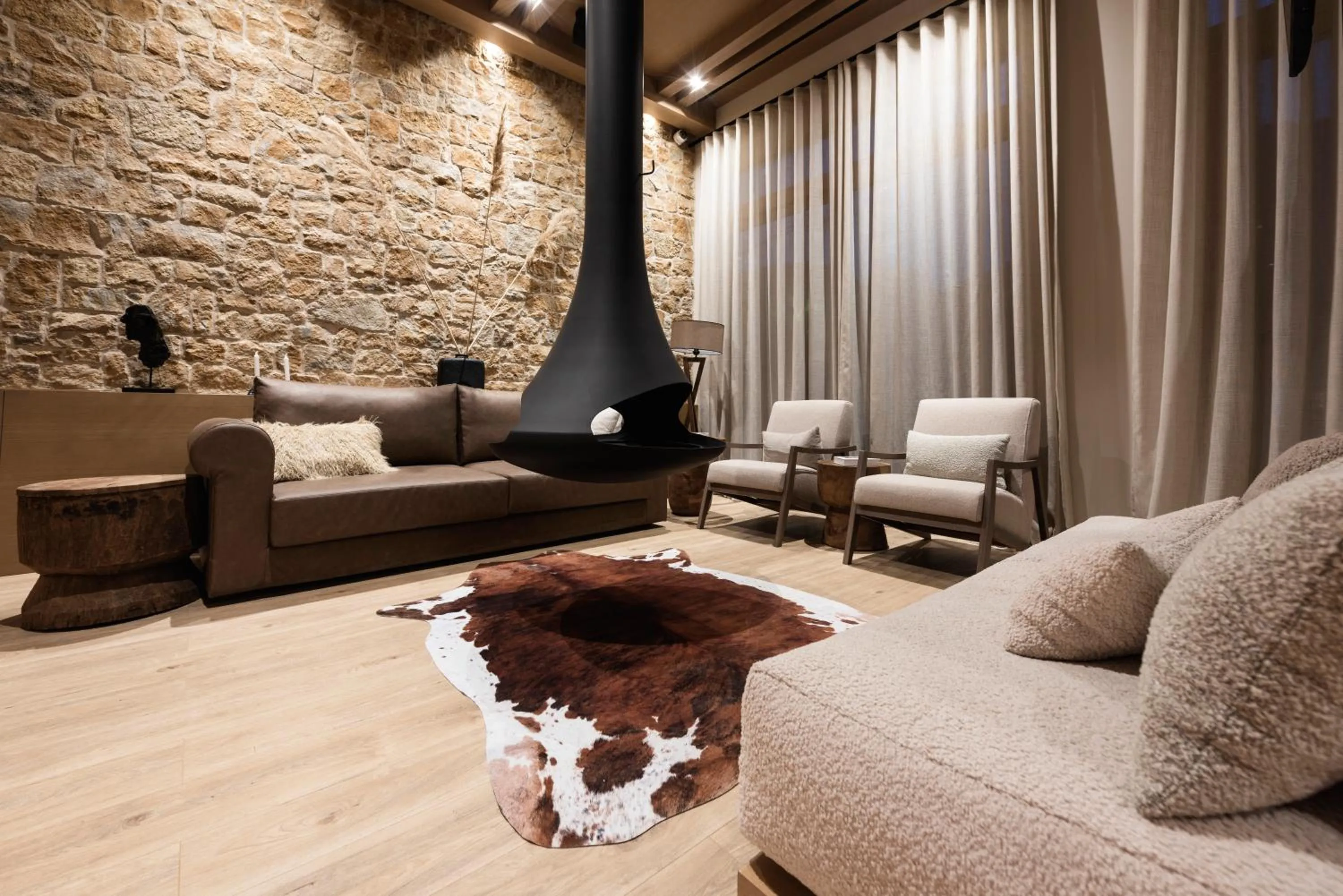 Seating area in Revi Mountain Resort Boutique Hotel