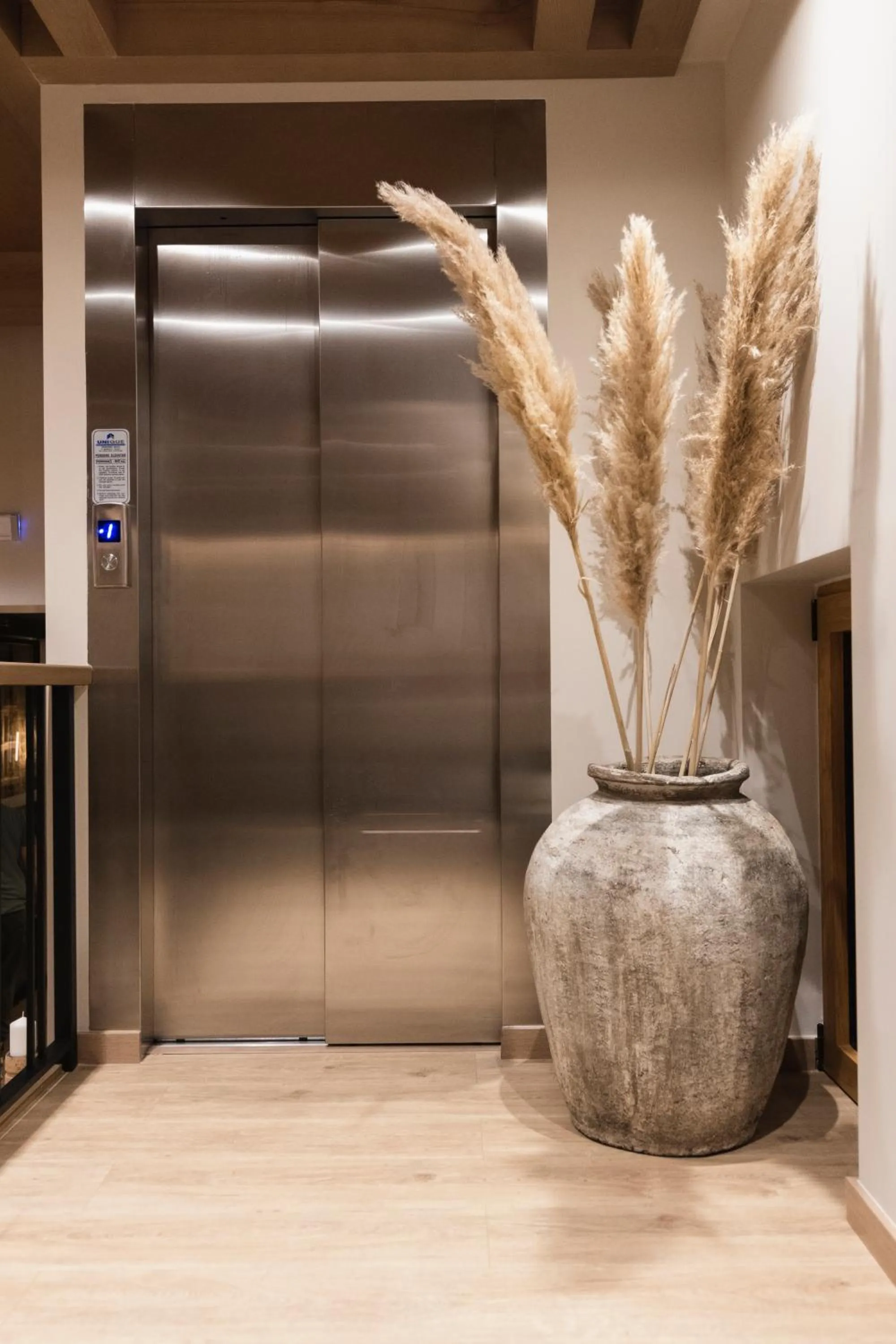 elevator in Revi Mountain Resort Boutique Hotel