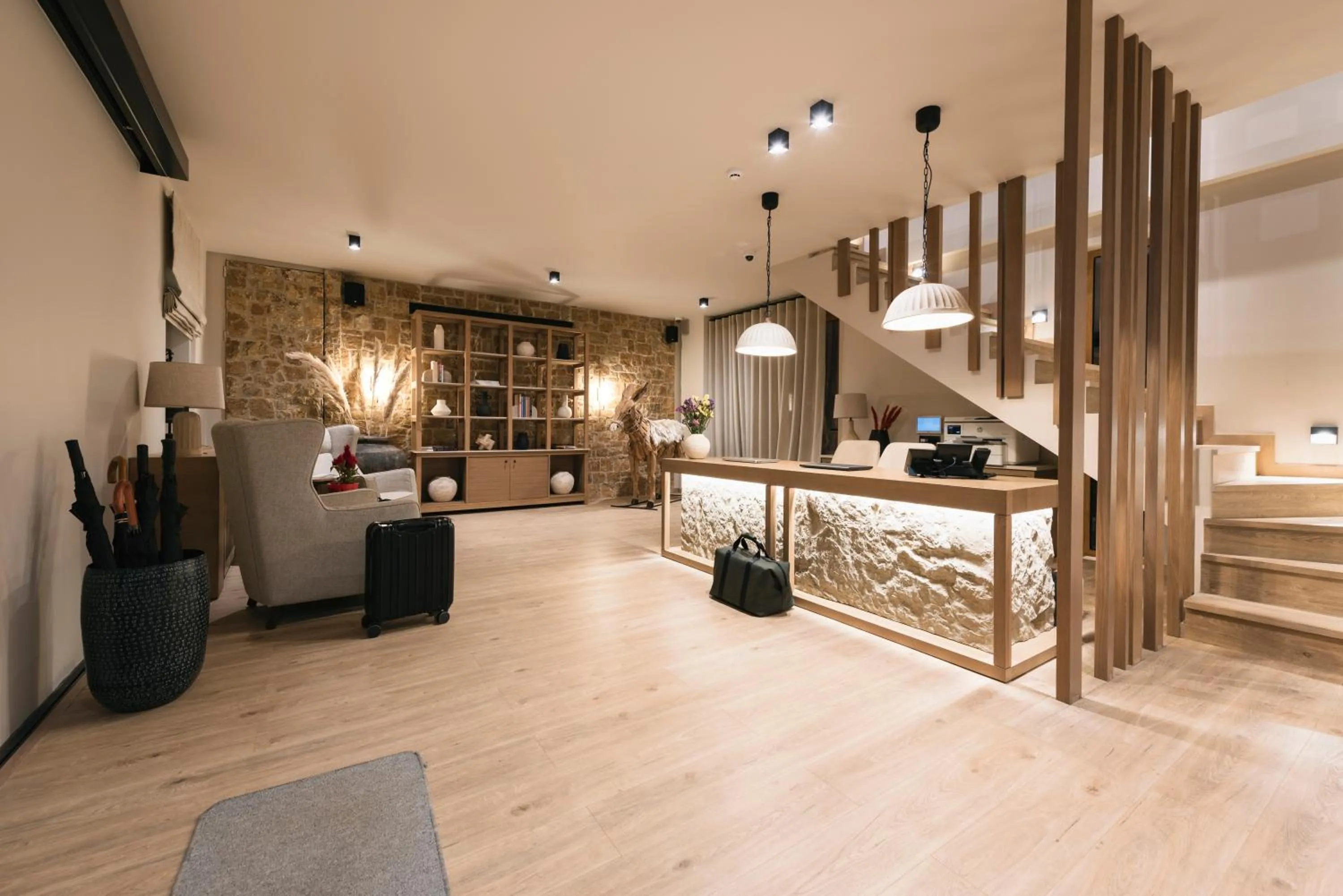 Lobby or reception in Revi Mountain Resort Boutique Hotel