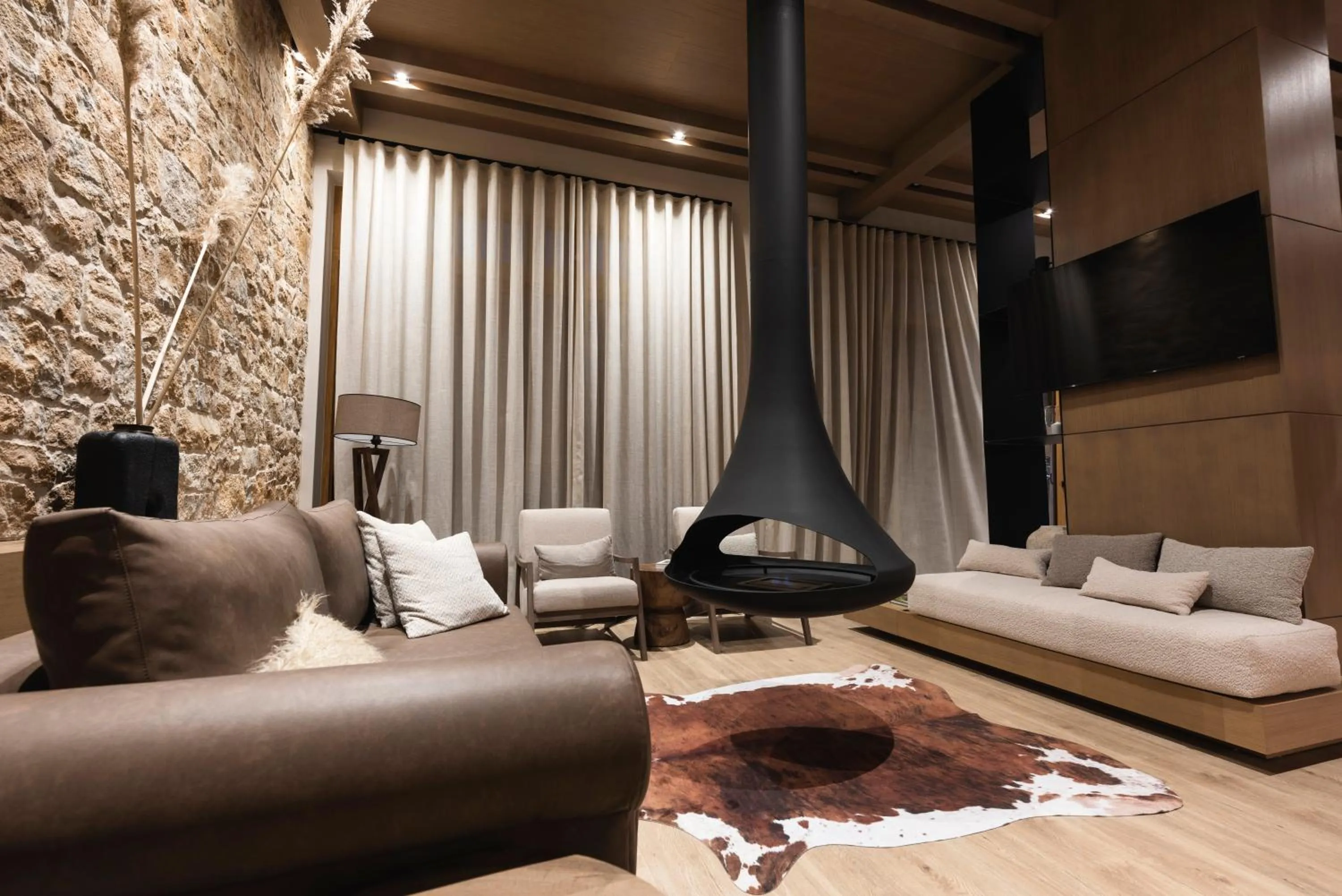 Seating area in Revi Mountain Resort Boutique Hotel