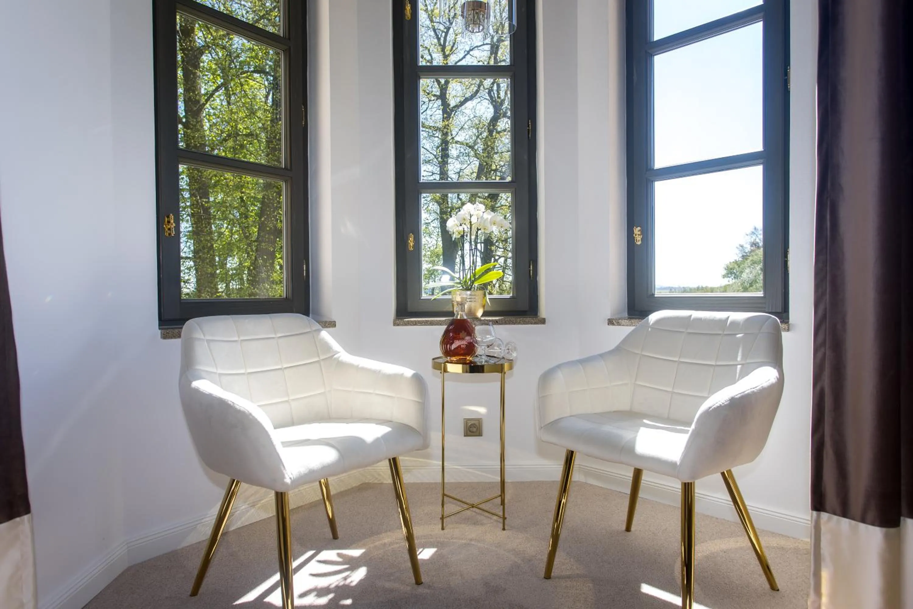 Seating area in Zámek Kvasetice