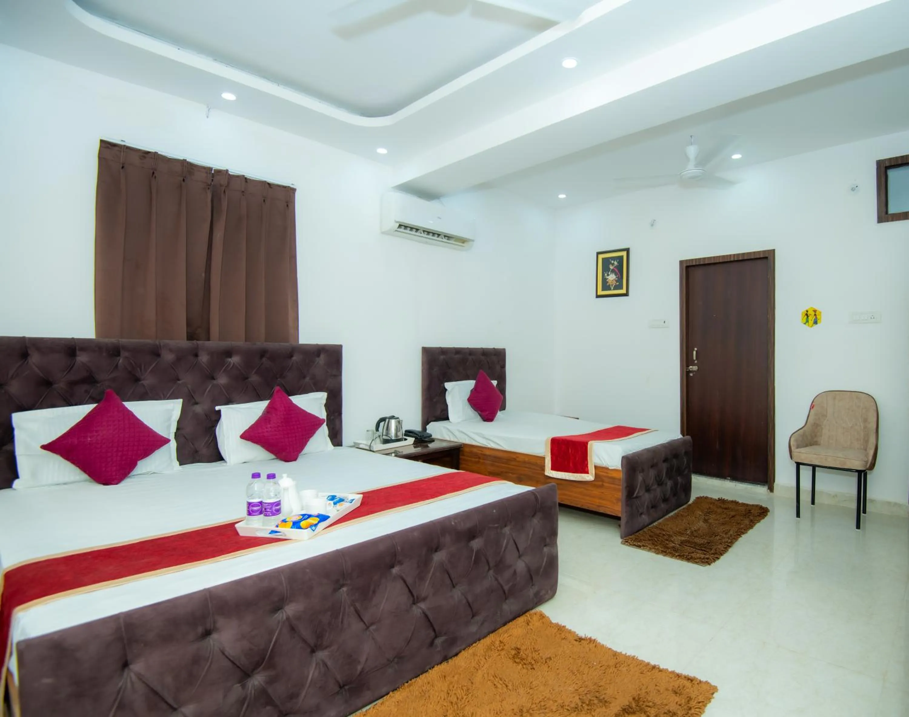 Bed in Hotel Blossom