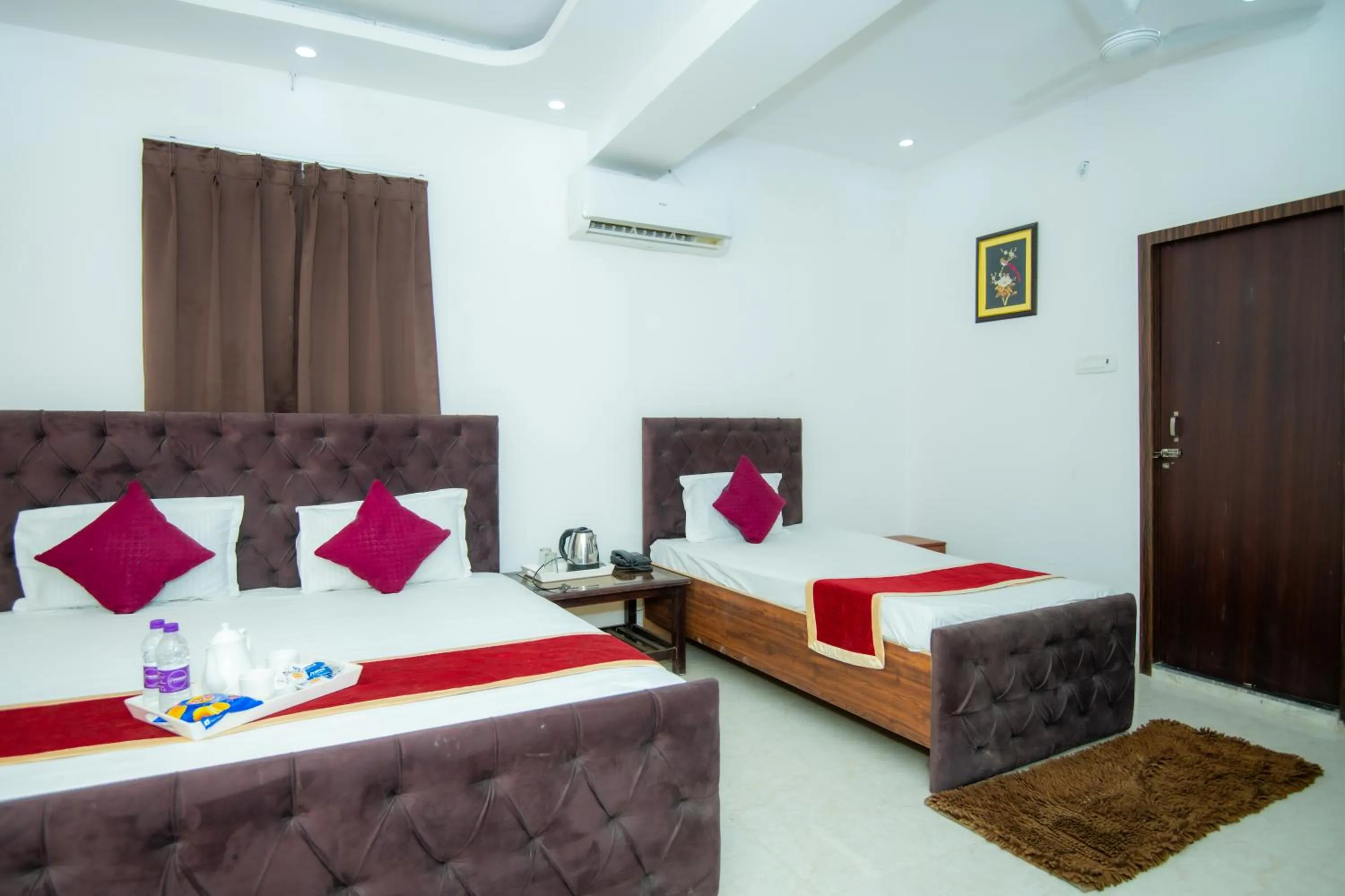 Bed in Hotel Blossom