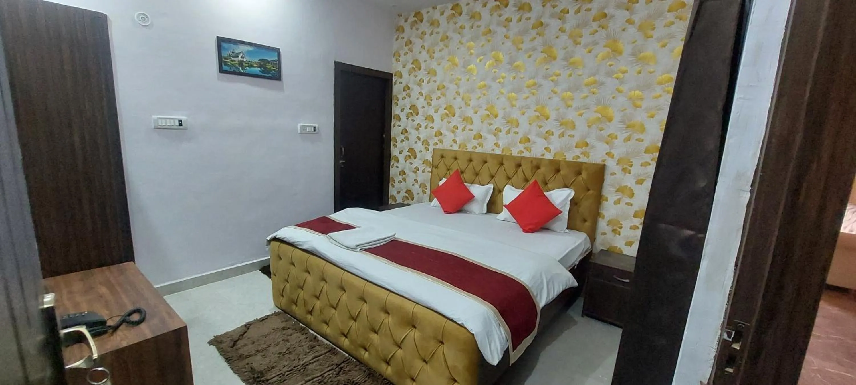 Bed in Hotel Blossom