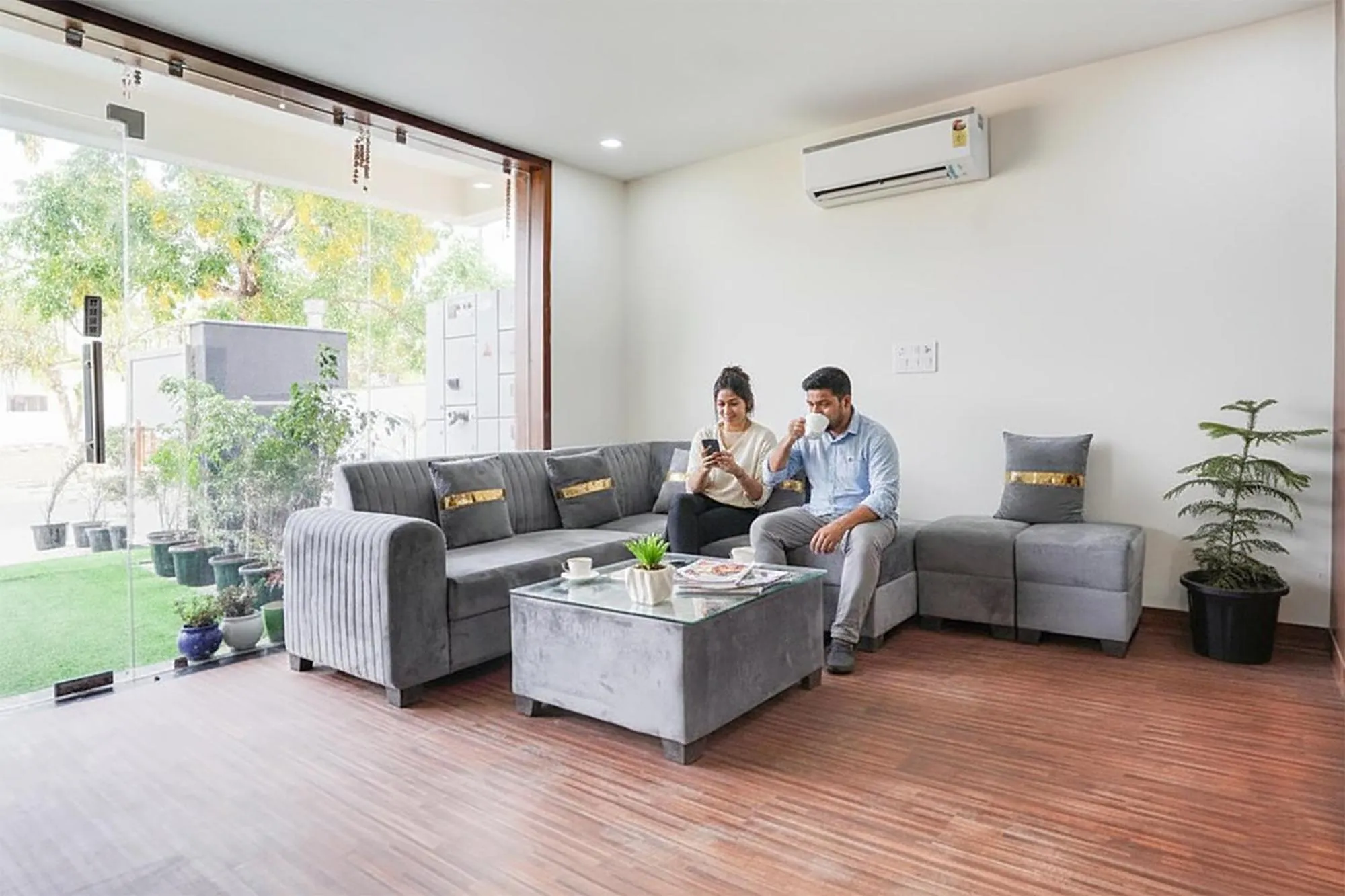 Lobby or reception in FabHotel Sky - Nr Sapphire 83 Mall, Manesar