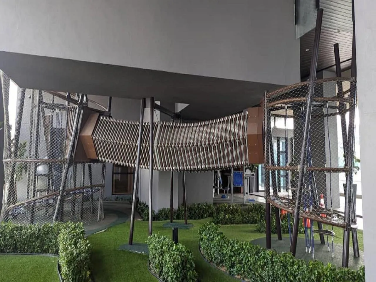 Children play ground in Axon Residence Kuala Lumpur Pavilion