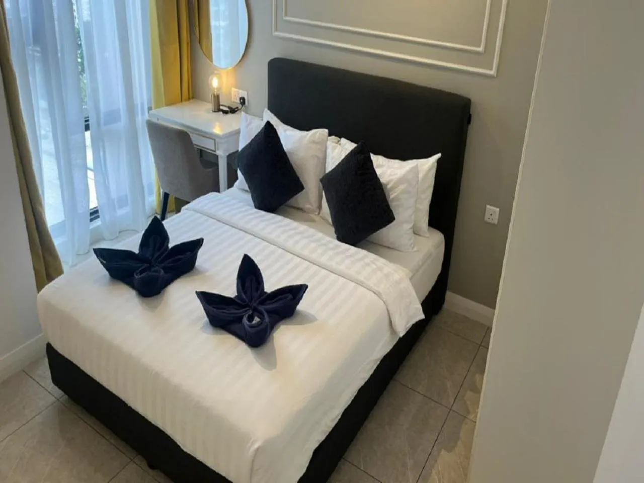 Bed in Axon Residence Kuala Lumpur Pavilion