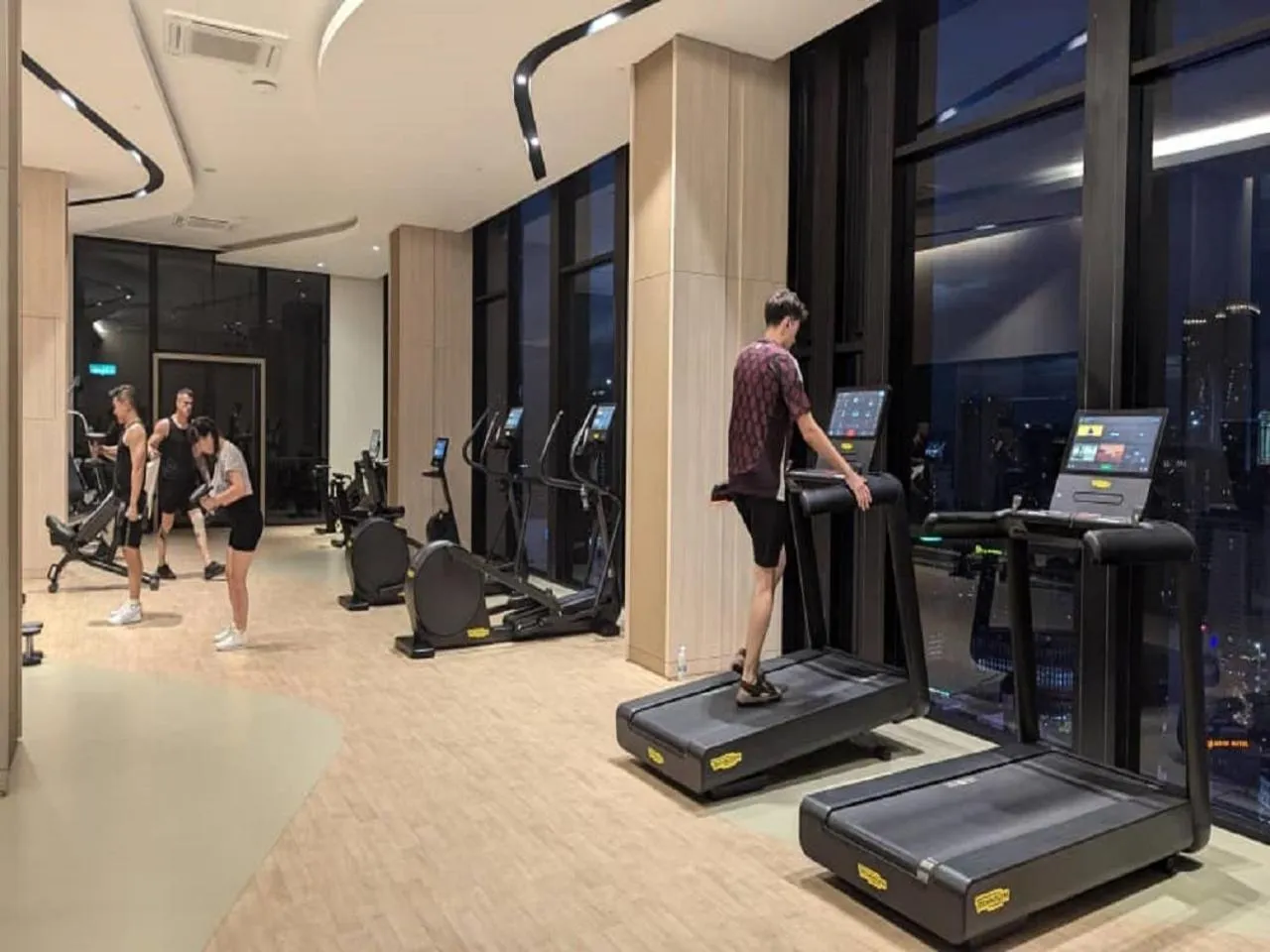 Fitness centre/facilities in Axon Residence Kuala Lumpur Pavilion