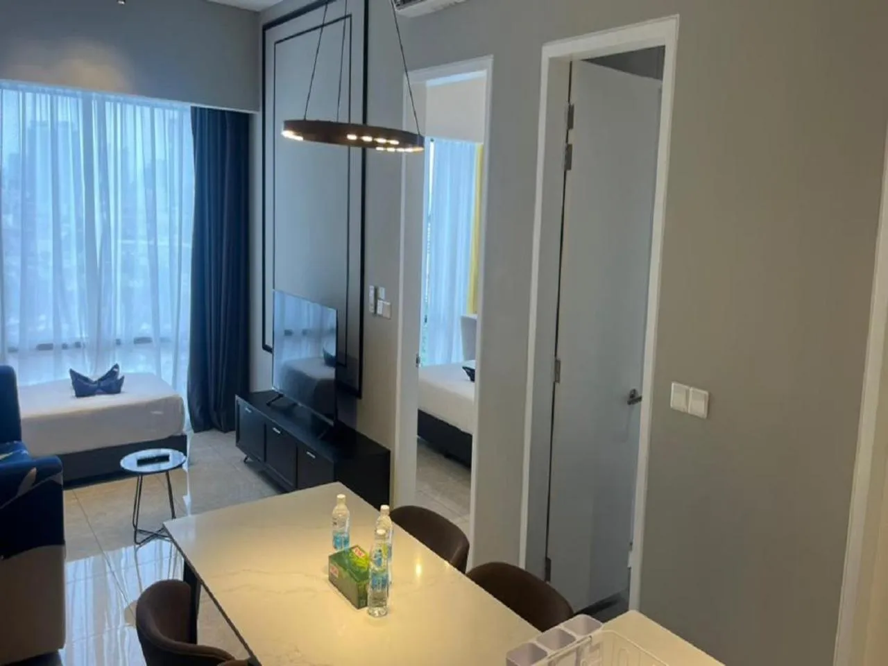 Bed in Axon Residence Kuala Lumpur Pavilion