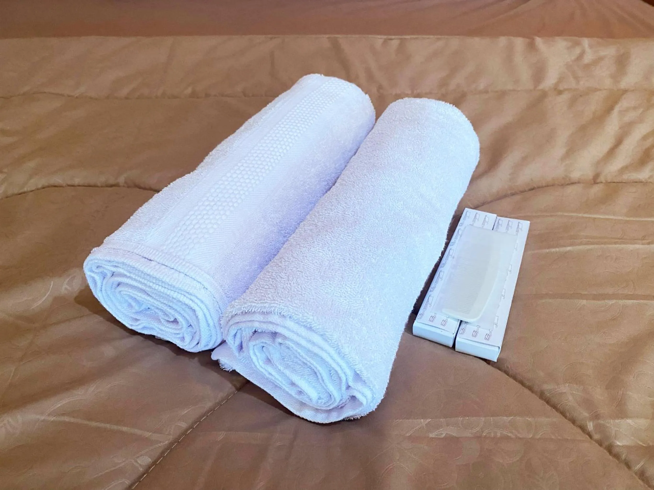 towels, Bed in Buana Glamping