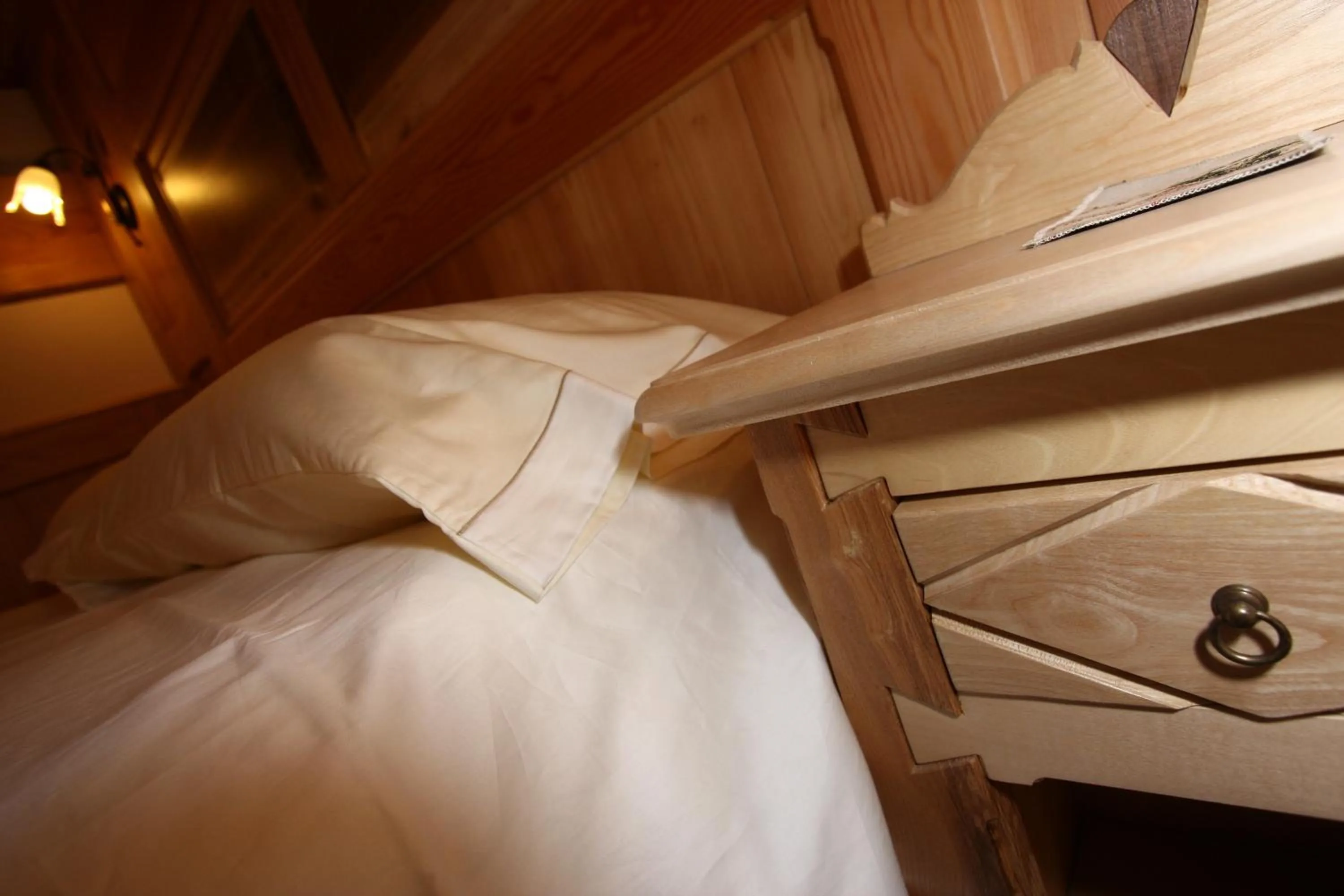 Decorative detail, Bed in Villa Giuditta Residence