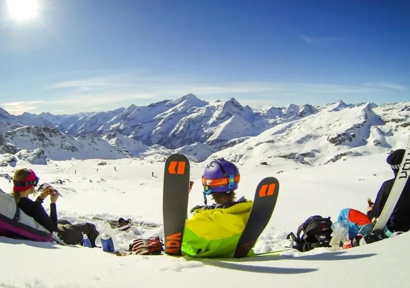 Skiing in Villa Giuditta Residence