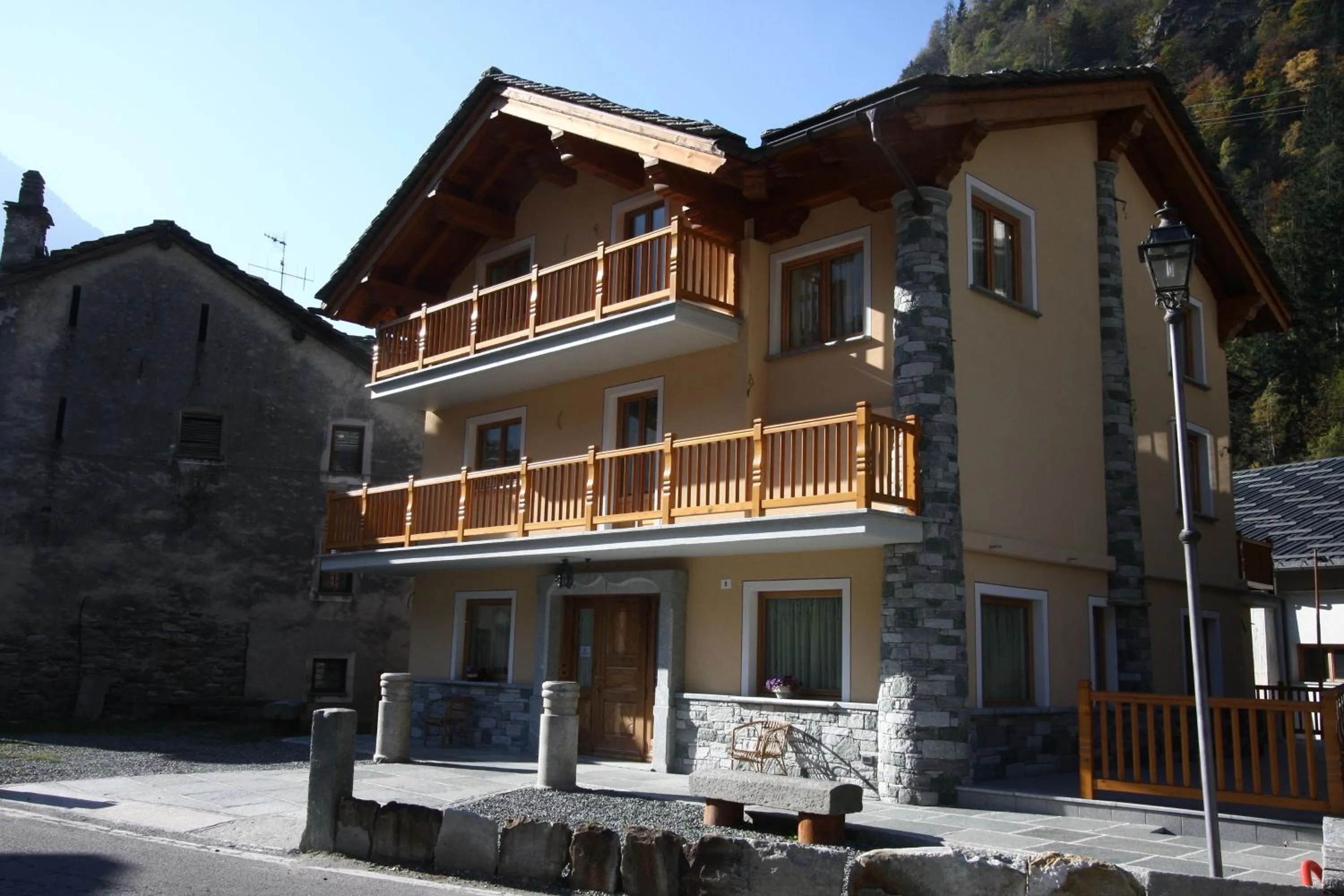 Facade/entrance in Villa Giuditta Residence