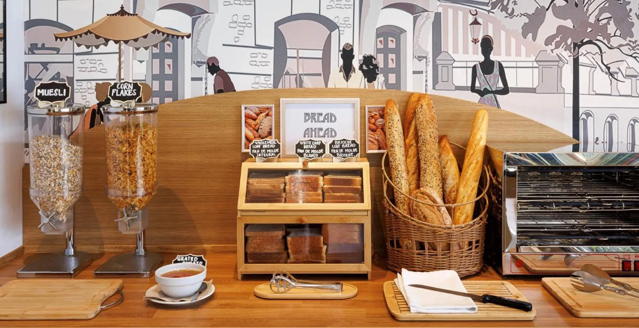 Breakfast in HOTEL DU PARC