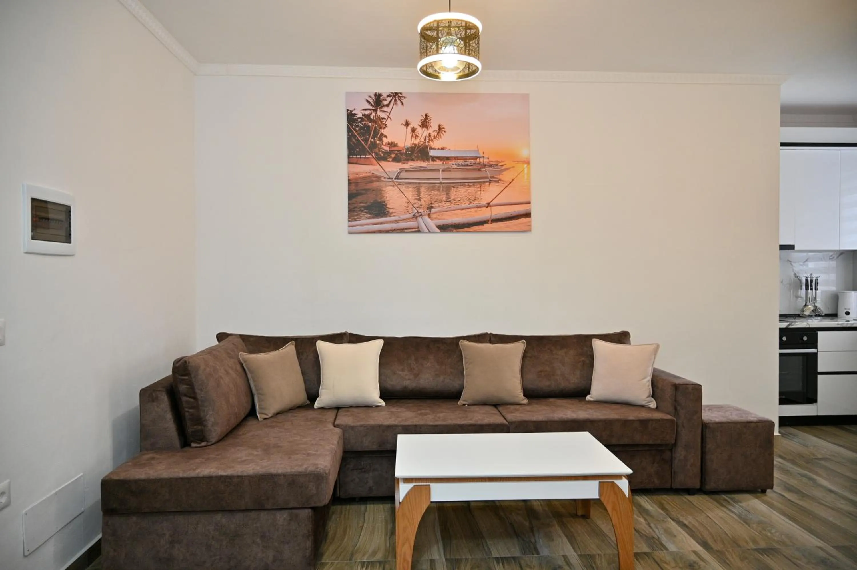 Living room in Elite Apartments