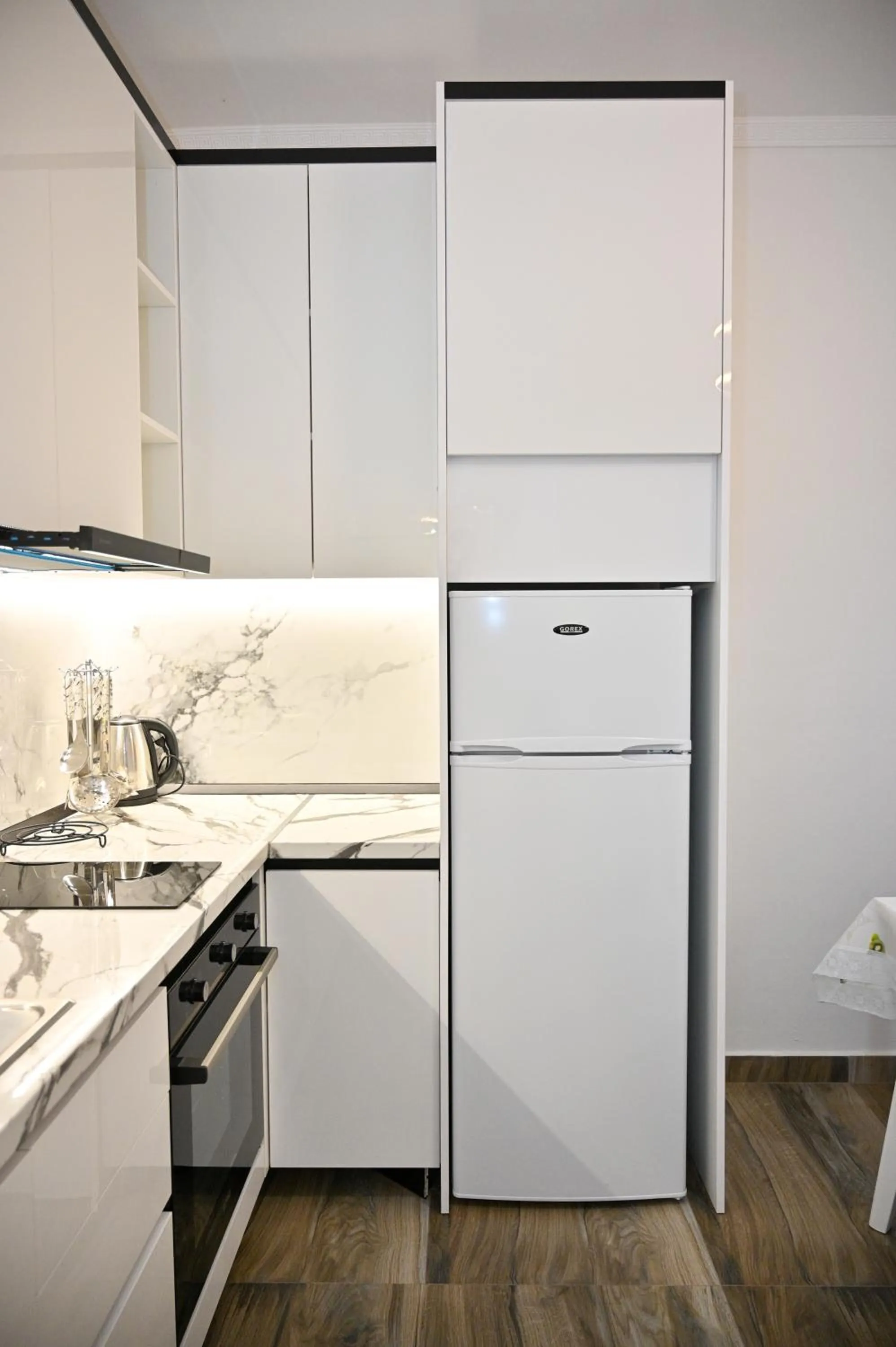 Kitchen or kitchenette in Elite Apartments