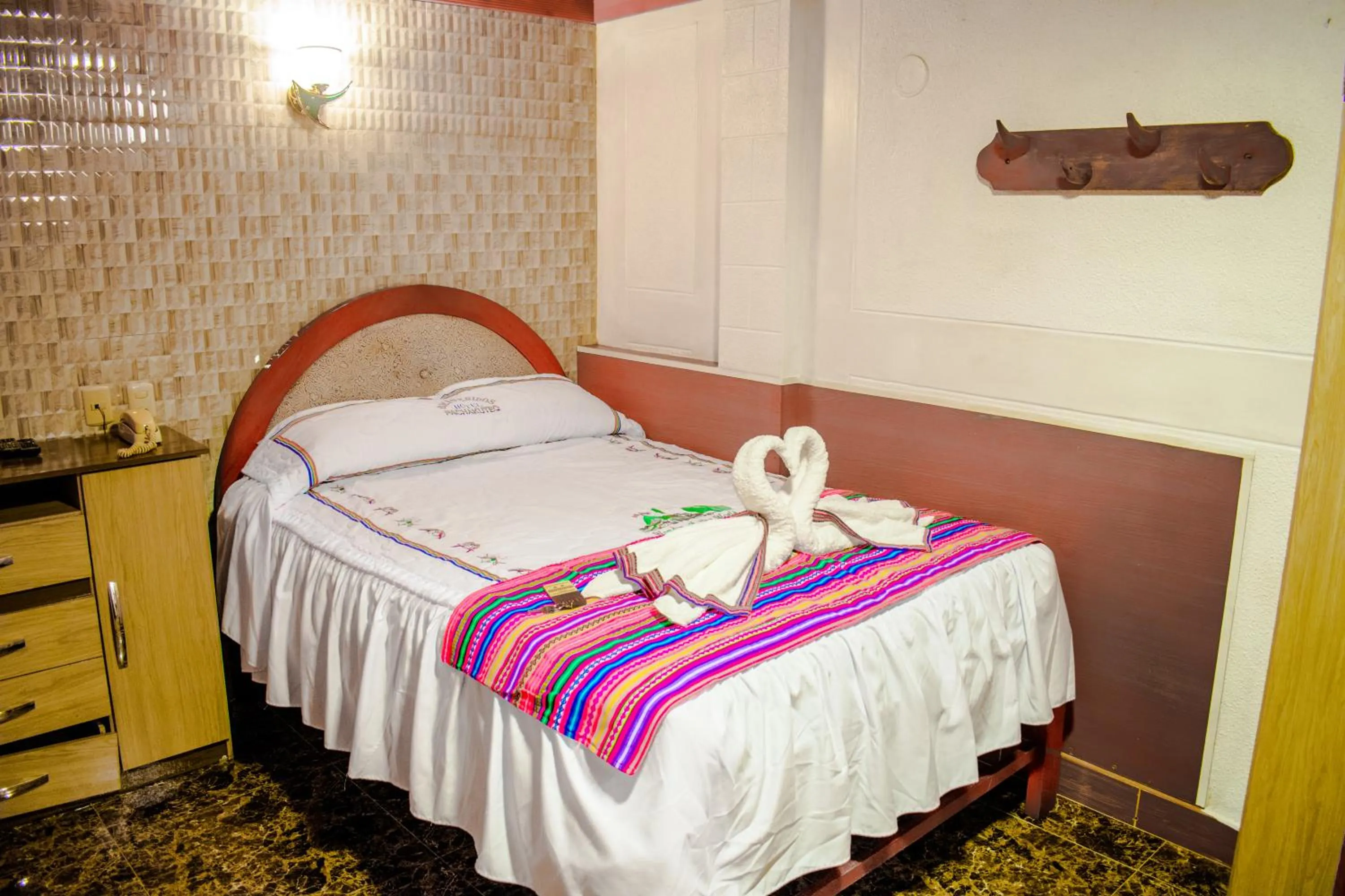 Bed in Hotel Pachakuteq