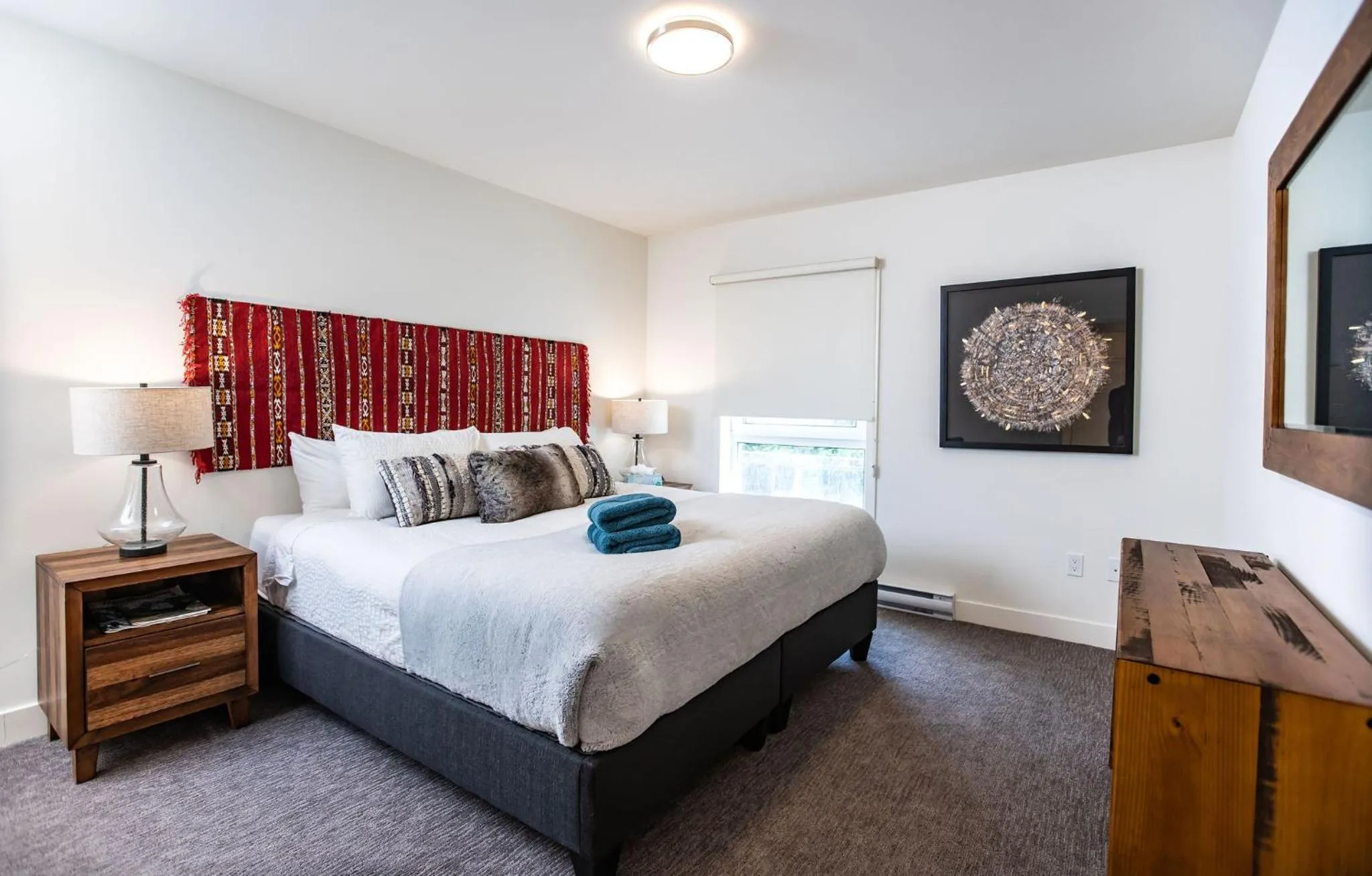 Bed in L'Austin Rêve by Revelstoke Vacations