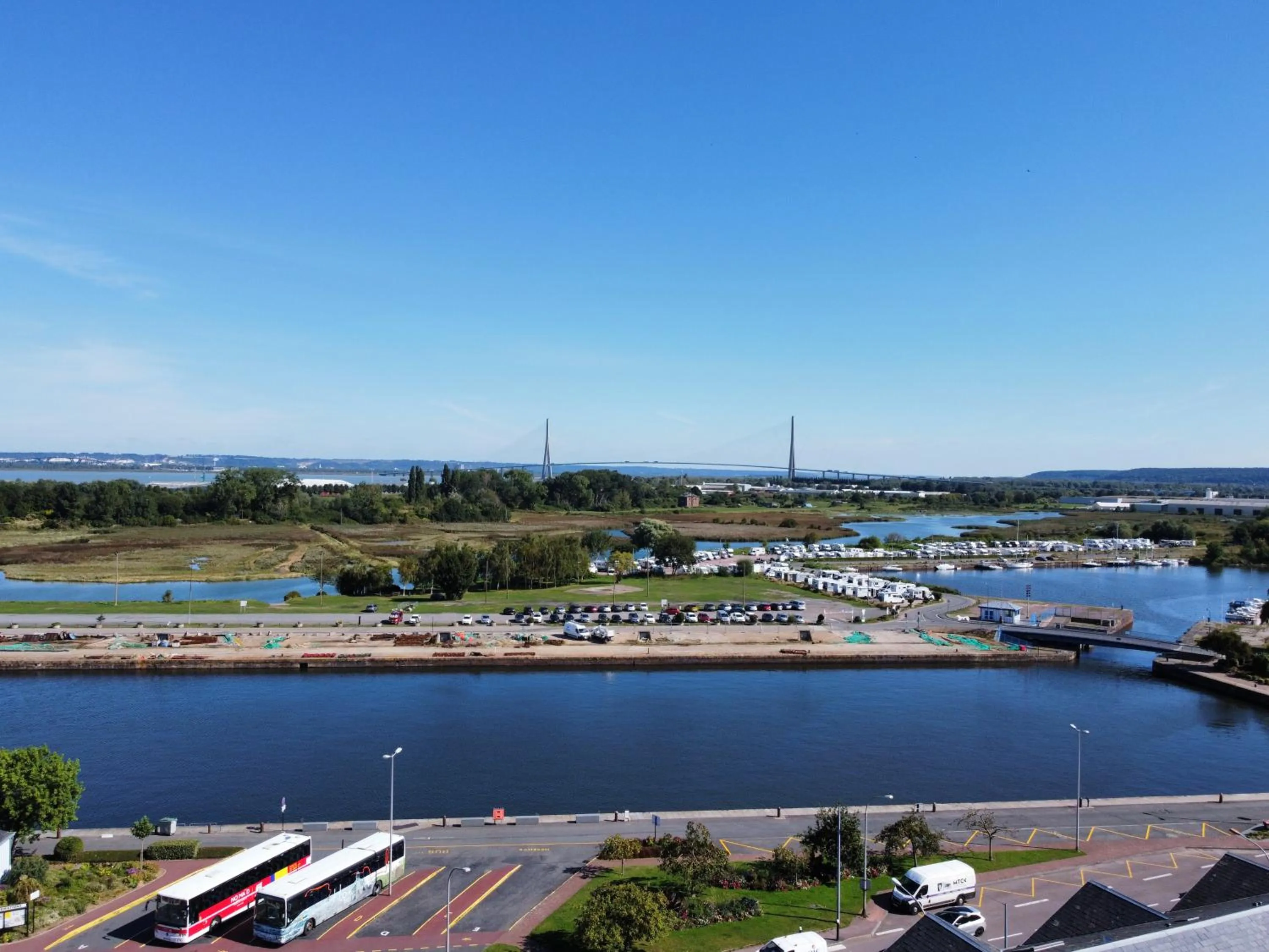 Natural landscape in ibis budget Honfleur Centre
