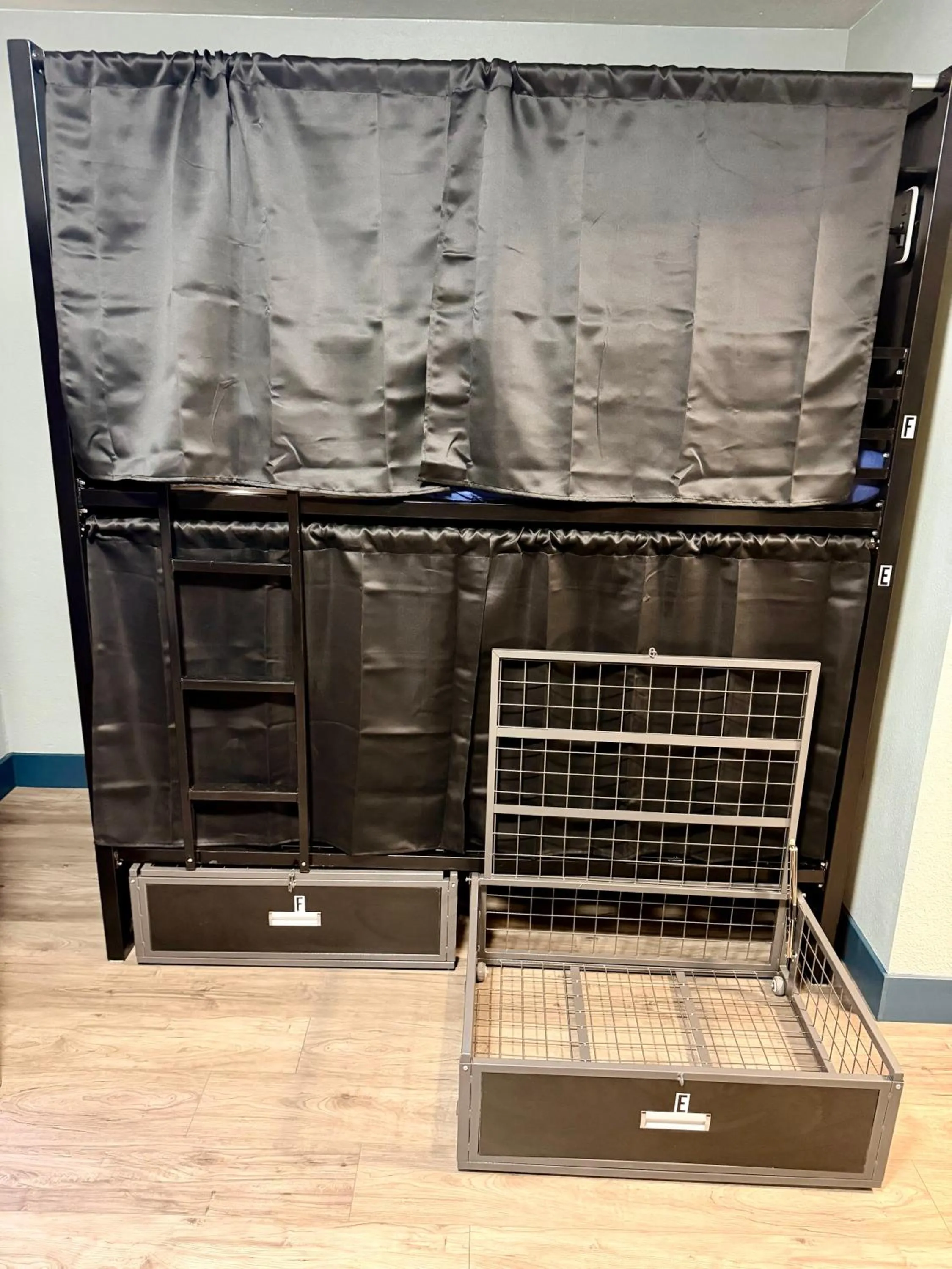 locker in Sin City Hostel