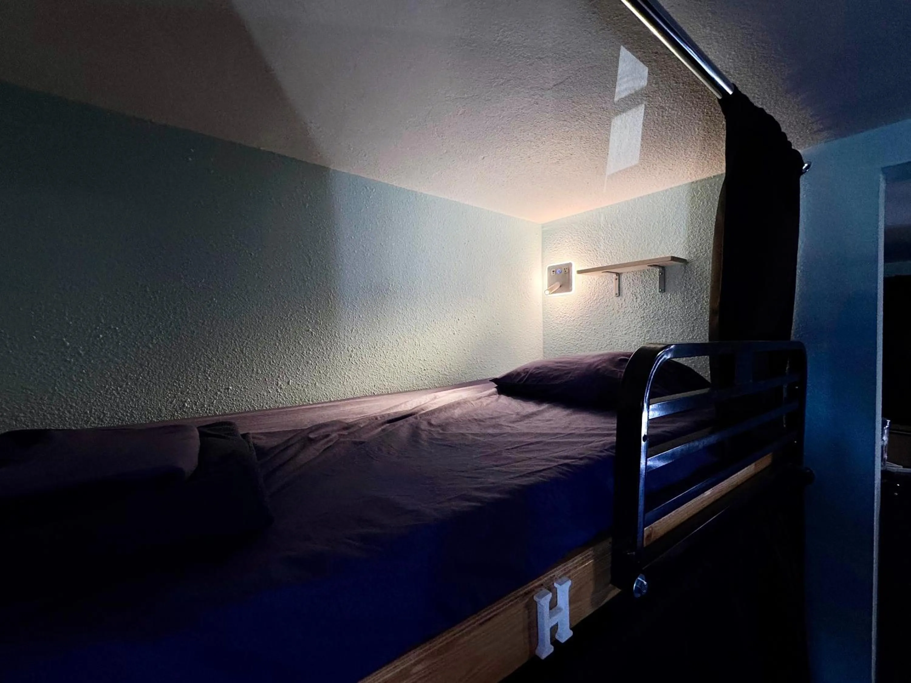 bunk bed, Bed in Sin City Hostel