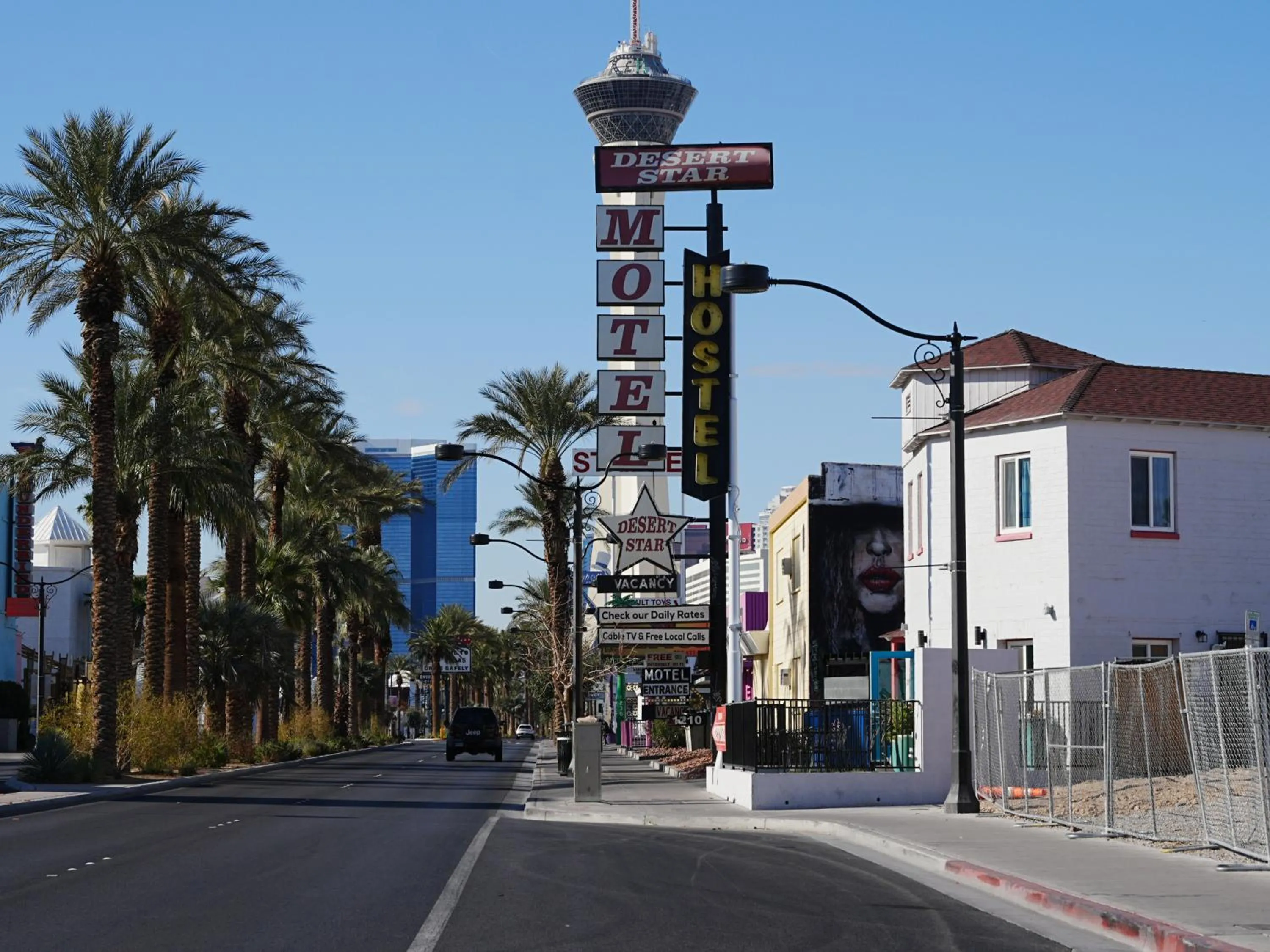 Property building in Sin City Hostel