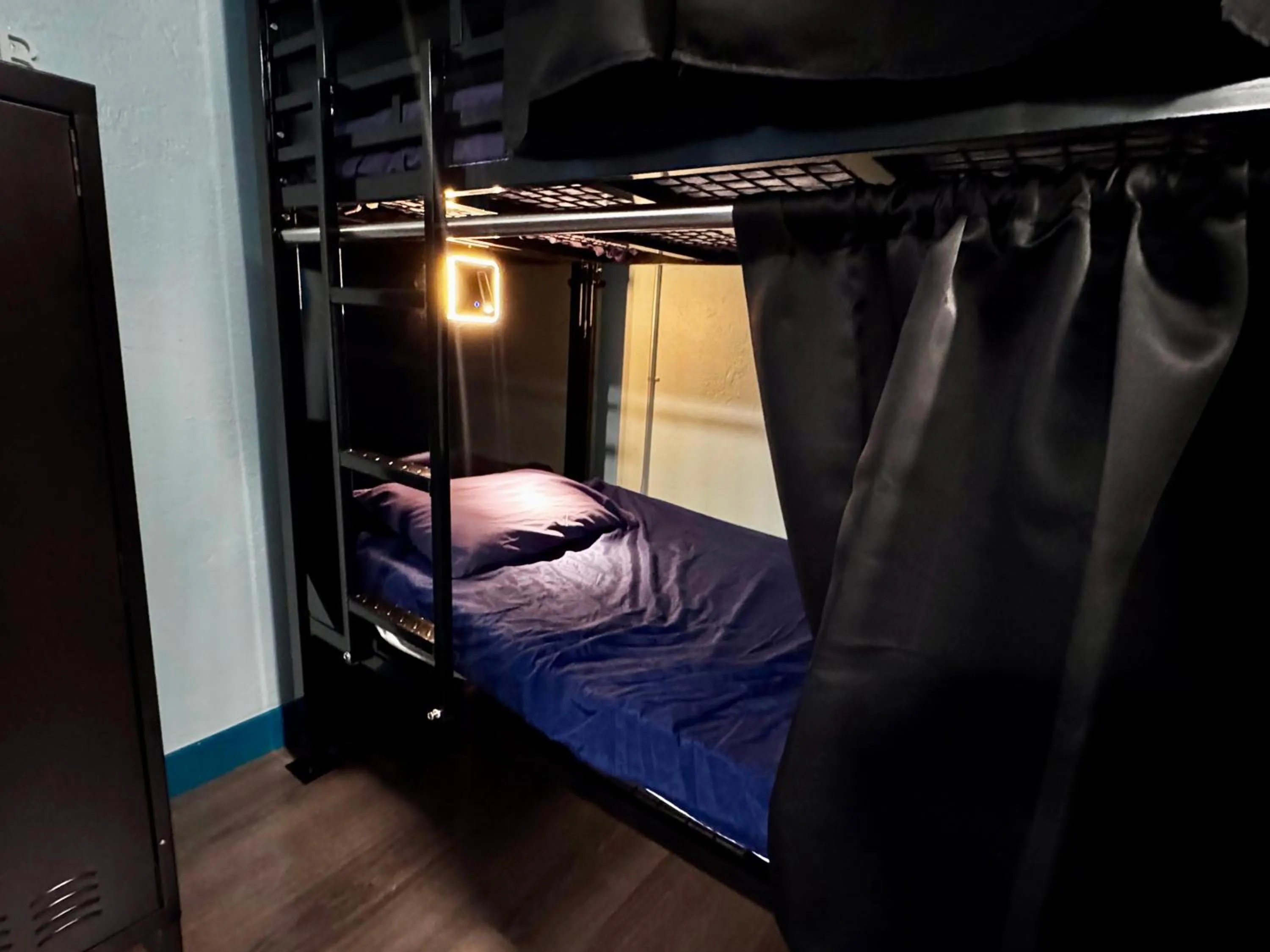 bunk bed, Bed in Sin City Hostel