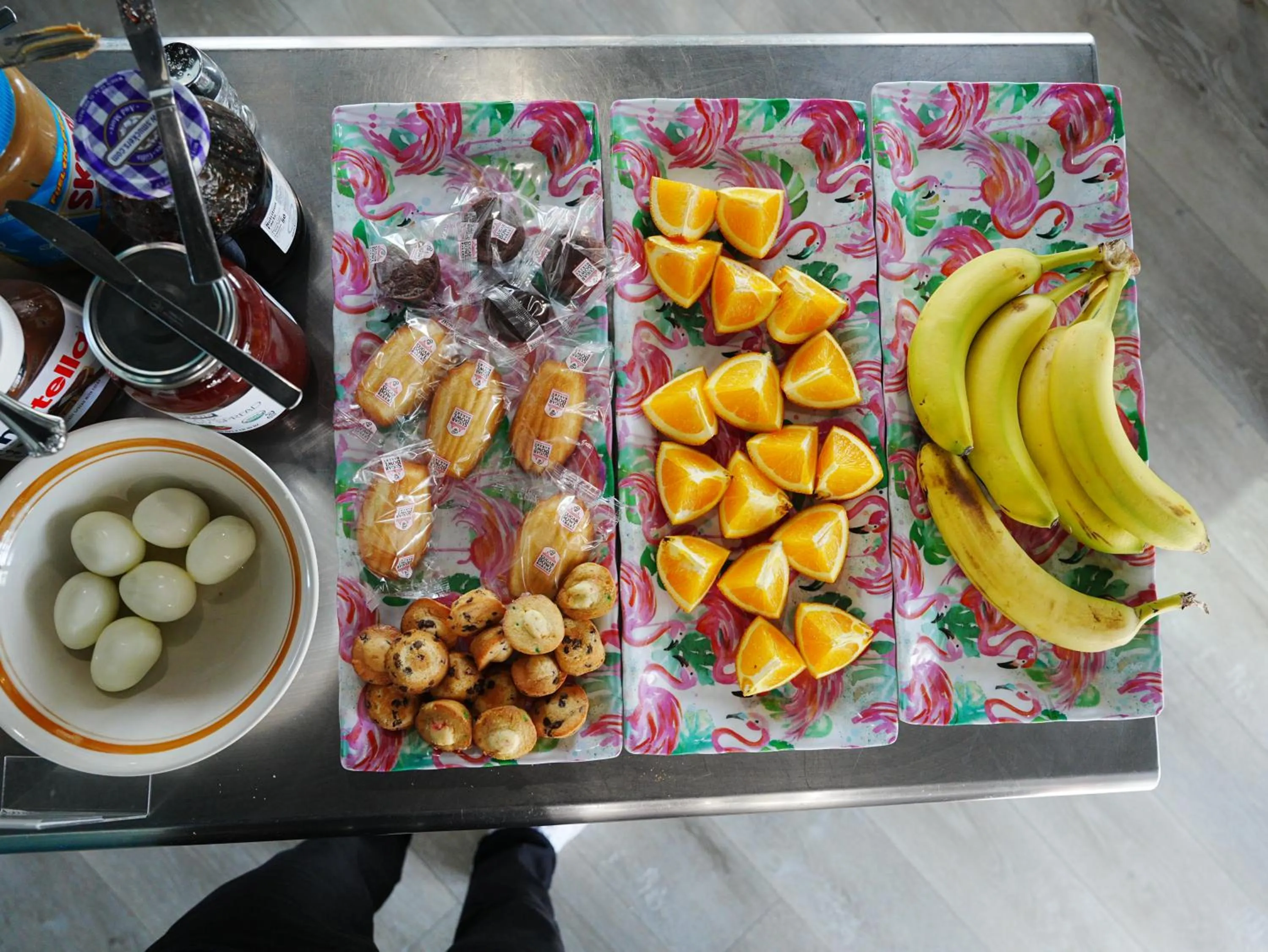 Breakfast in Sin City Hostel