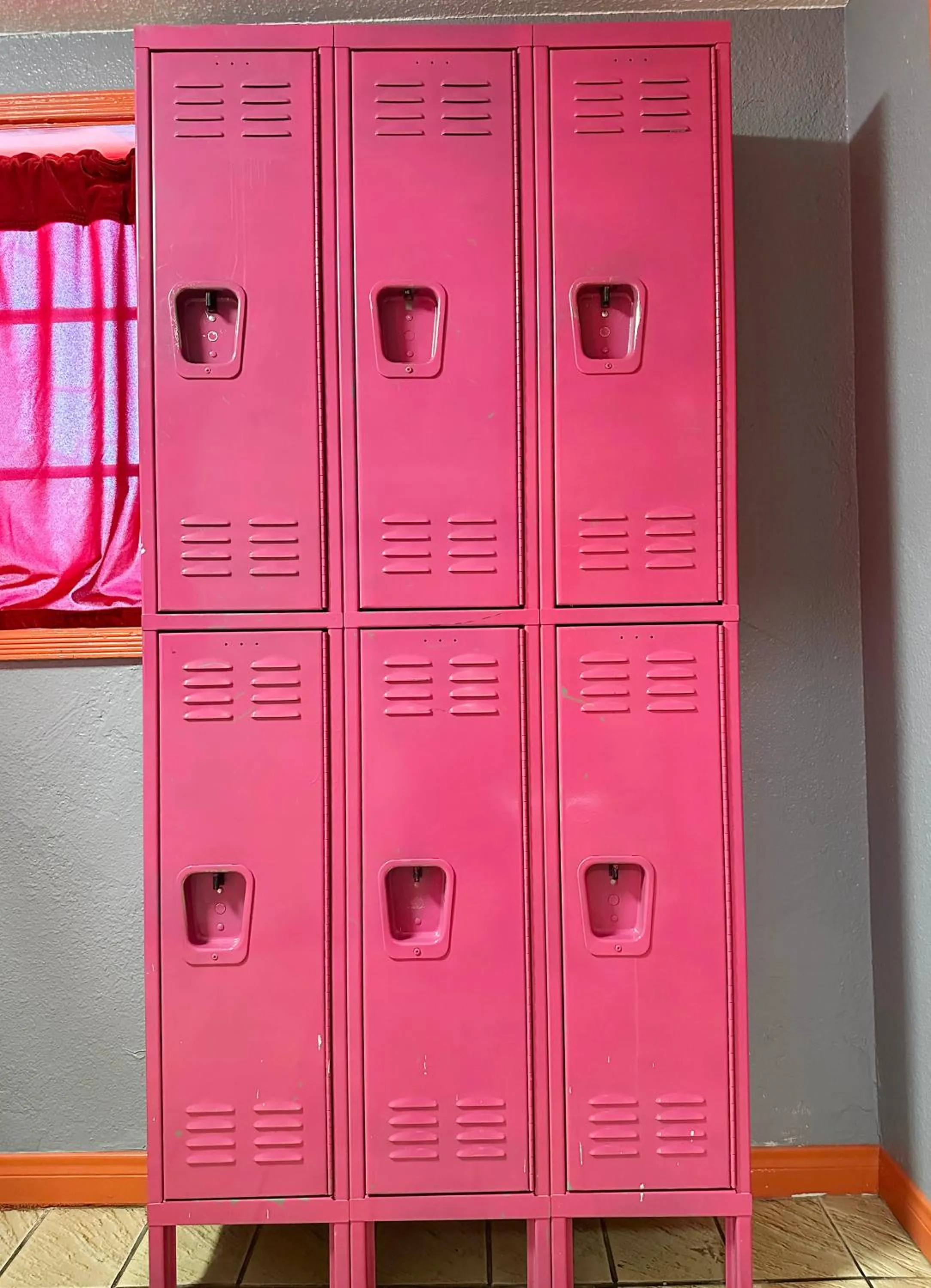 locker in Sin City Hostel