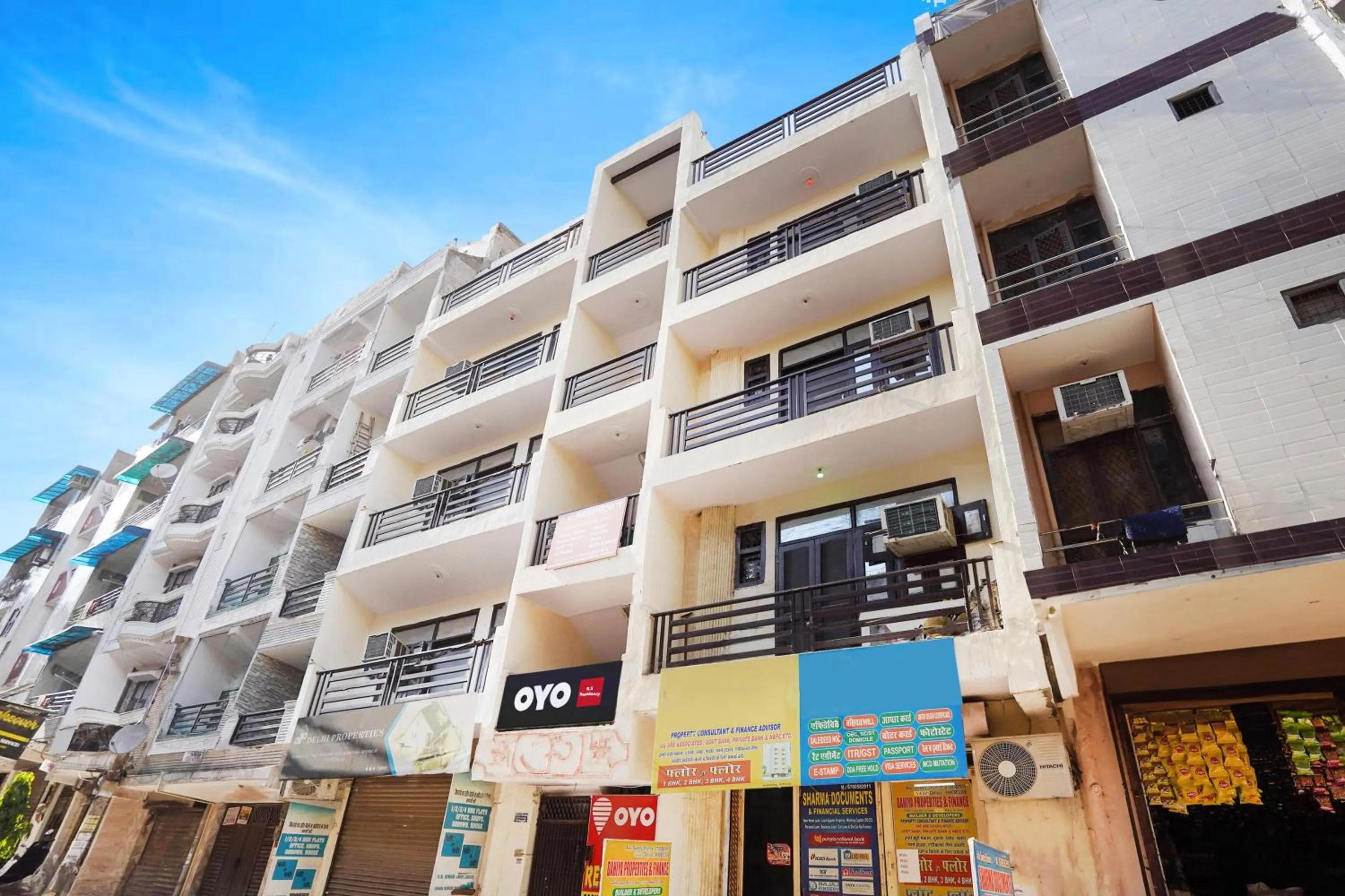 Facade/entrance in Hotel O R S Residency