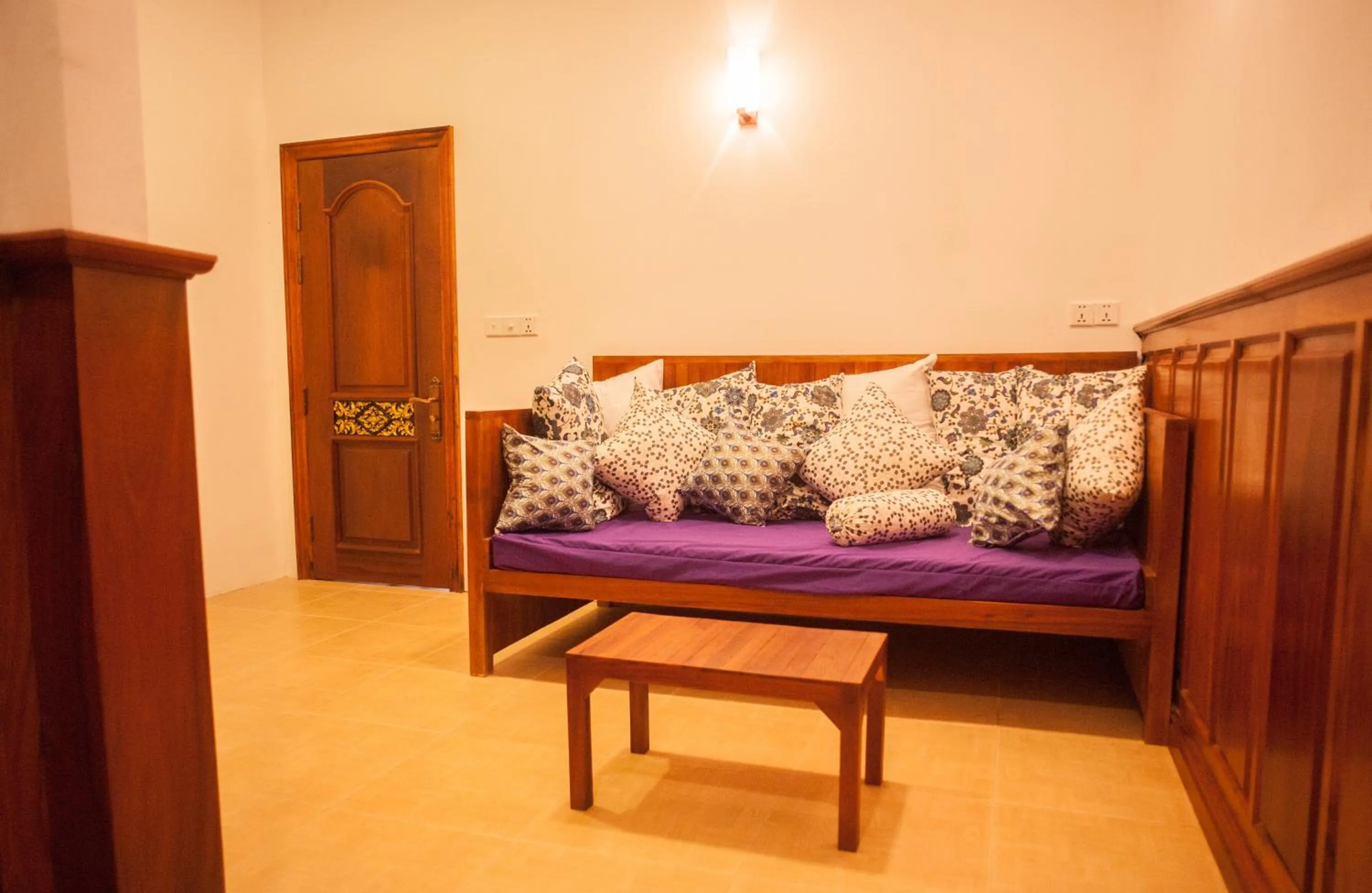 Seating area in Eureka Villas Siem Reap