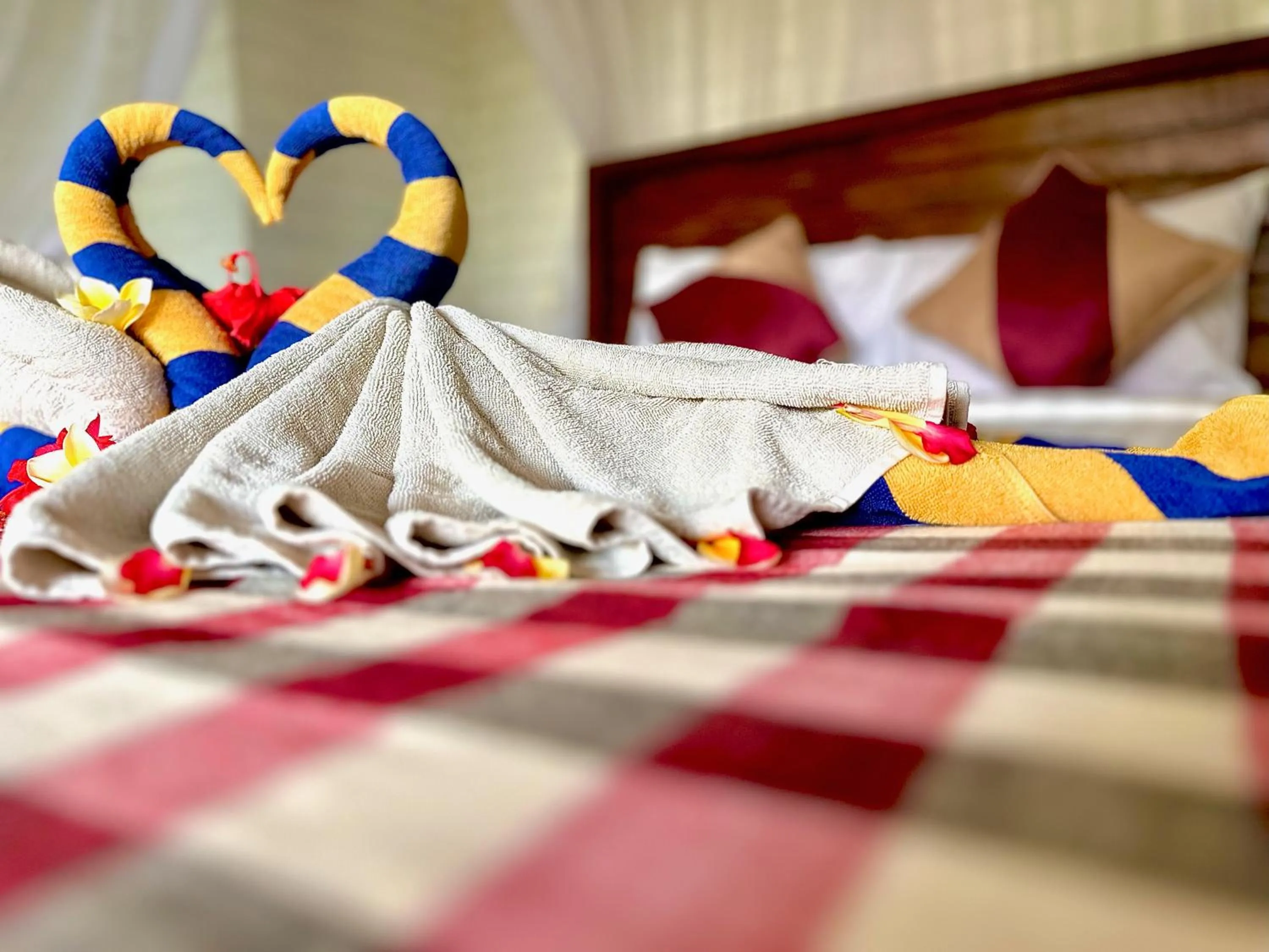 Bed in D mas huts lembongan