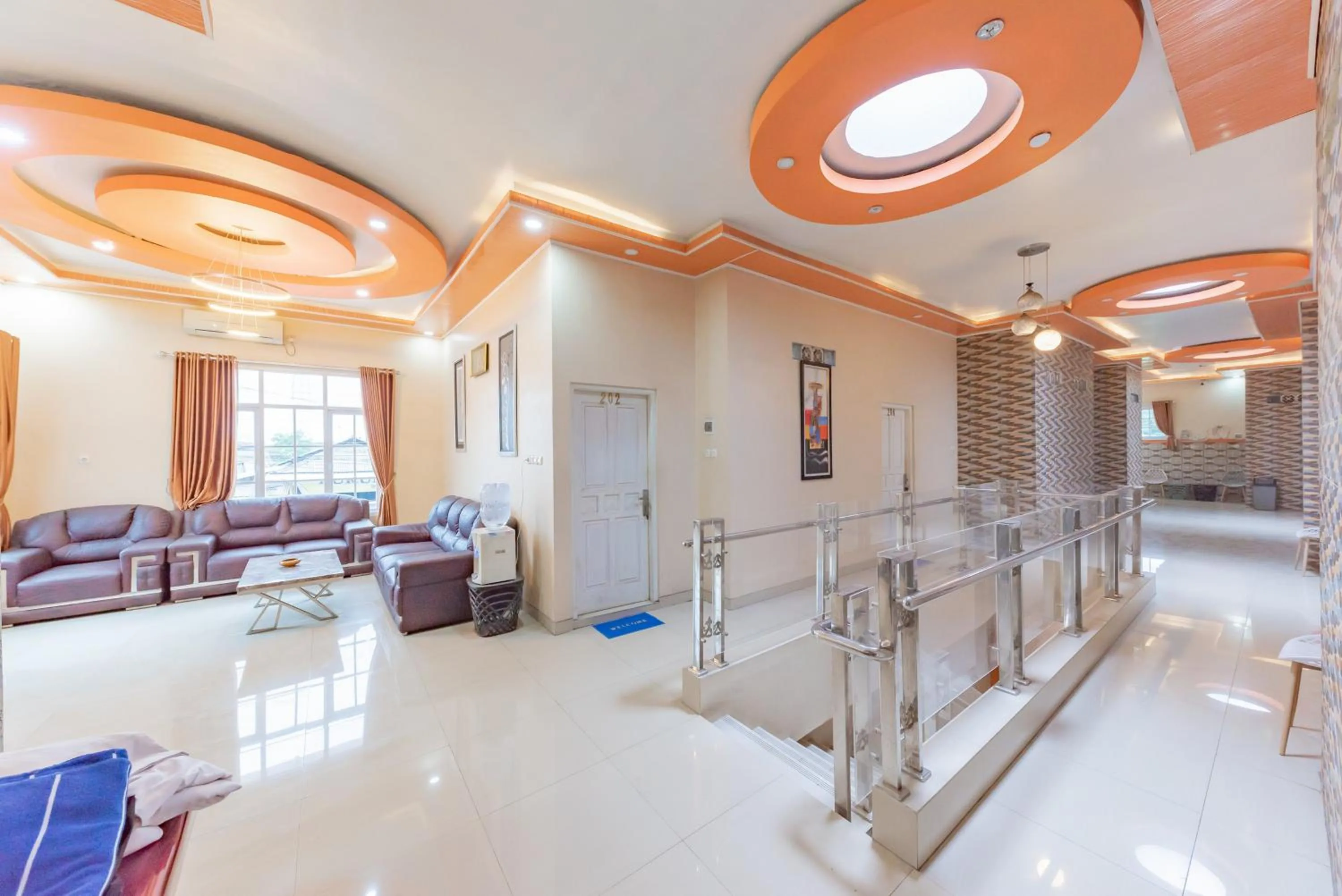 Property building in Urbanview Hotel Rifal Home Tegal