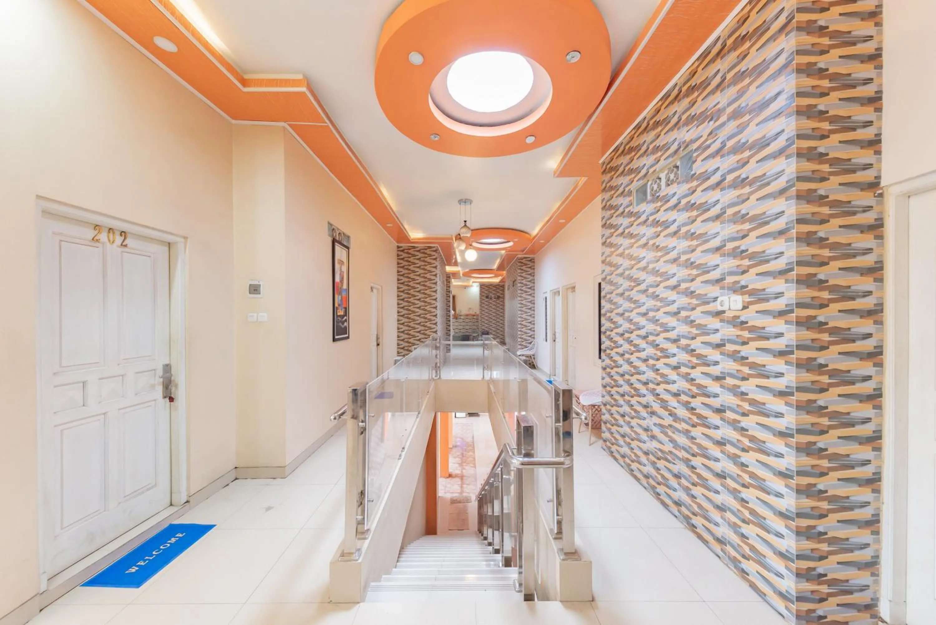 Property building in Urbanview Hotel Rifal Home Tegal