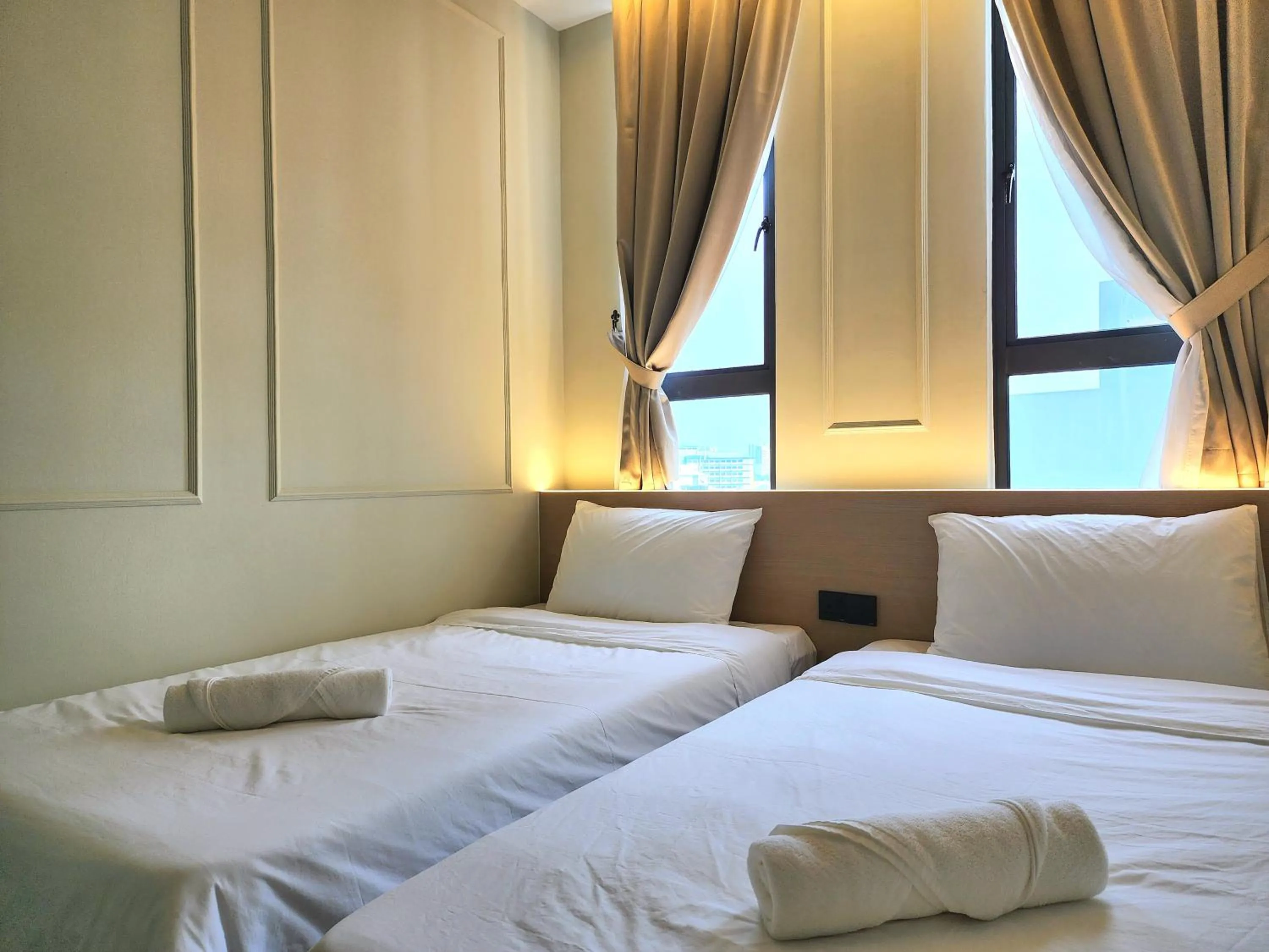 Bed in Georgetown AY Hotel