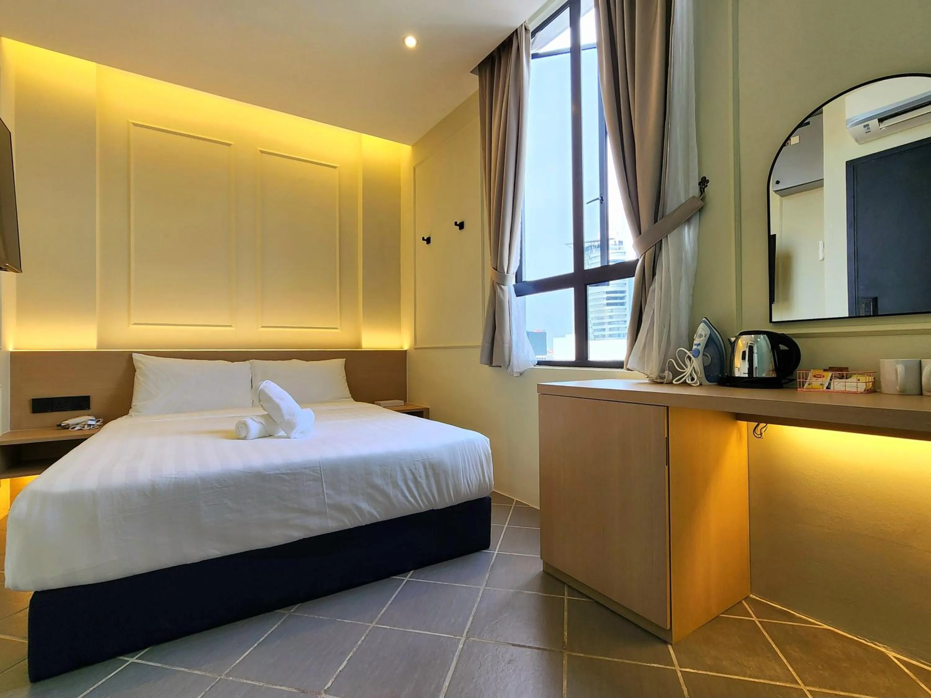 Bed in Georgetown AY Hotel