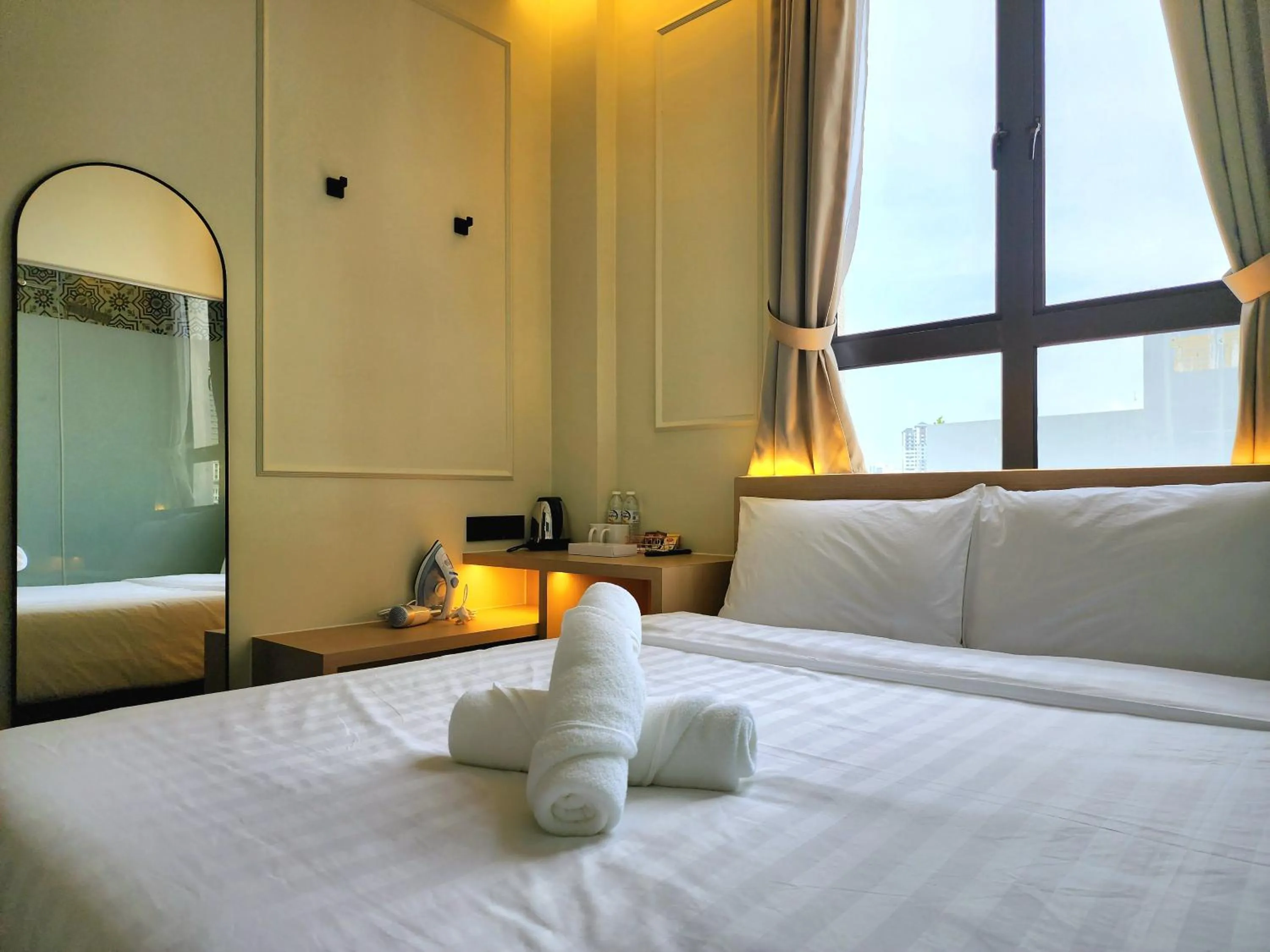 Bed in Georgetown AY Hotel