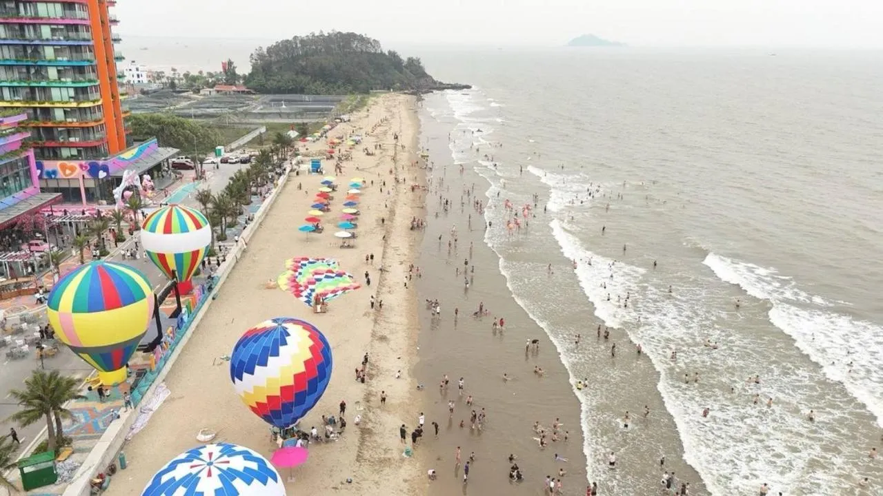 Day in Flamingos Hải Tiến