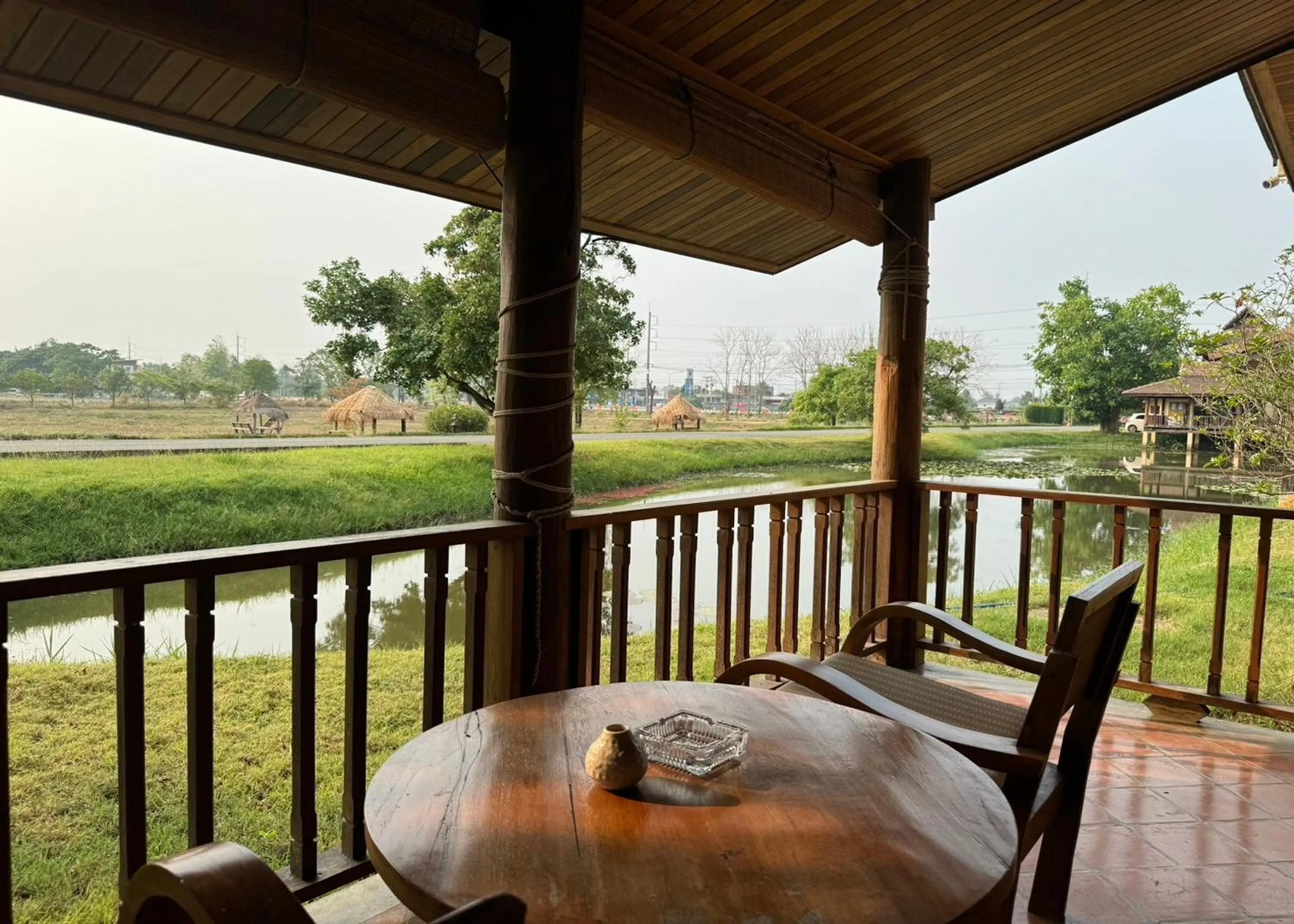 Balcony/Terrace in Karina Resort Chiang Mai