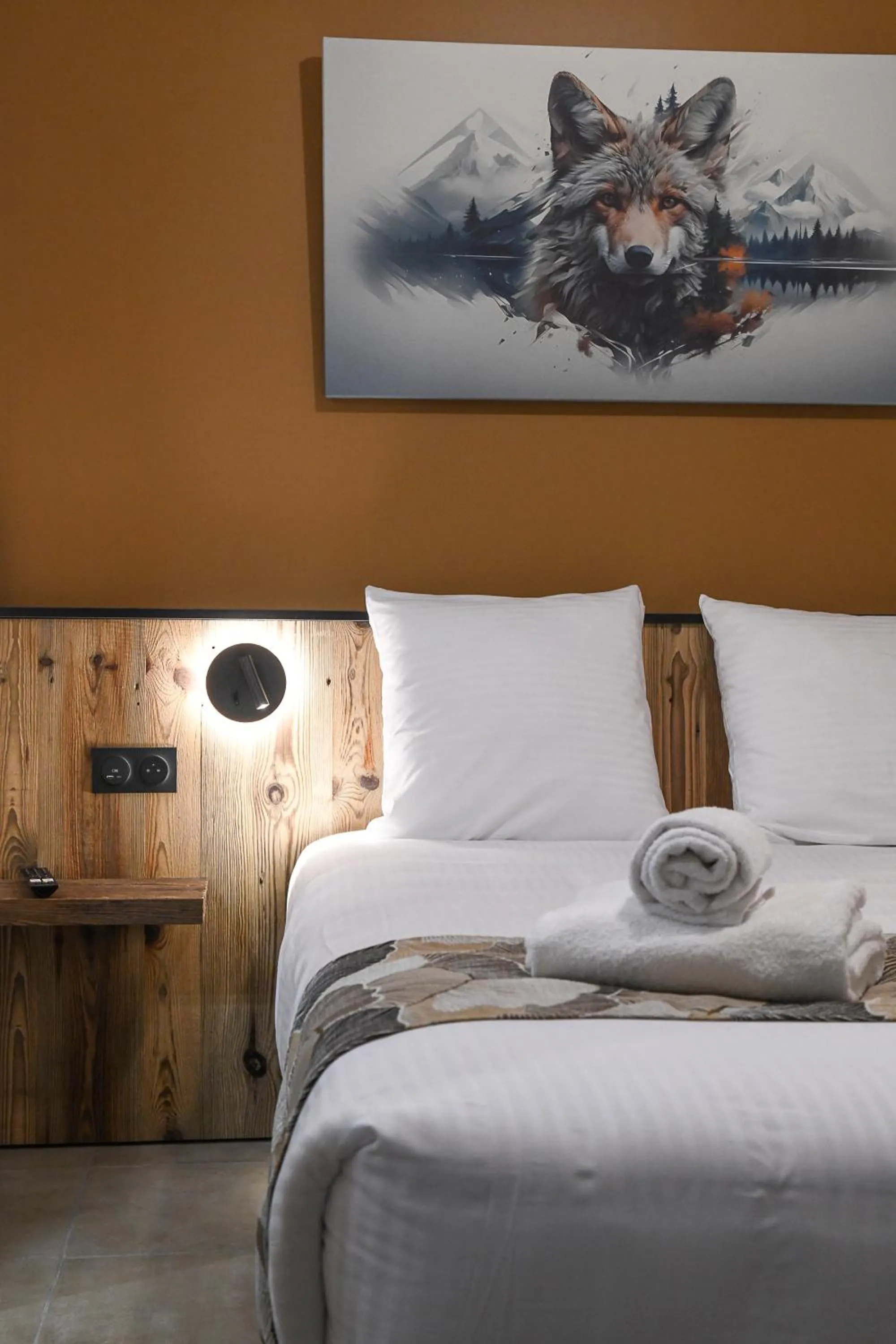 Bed in Hotel Le Belmont