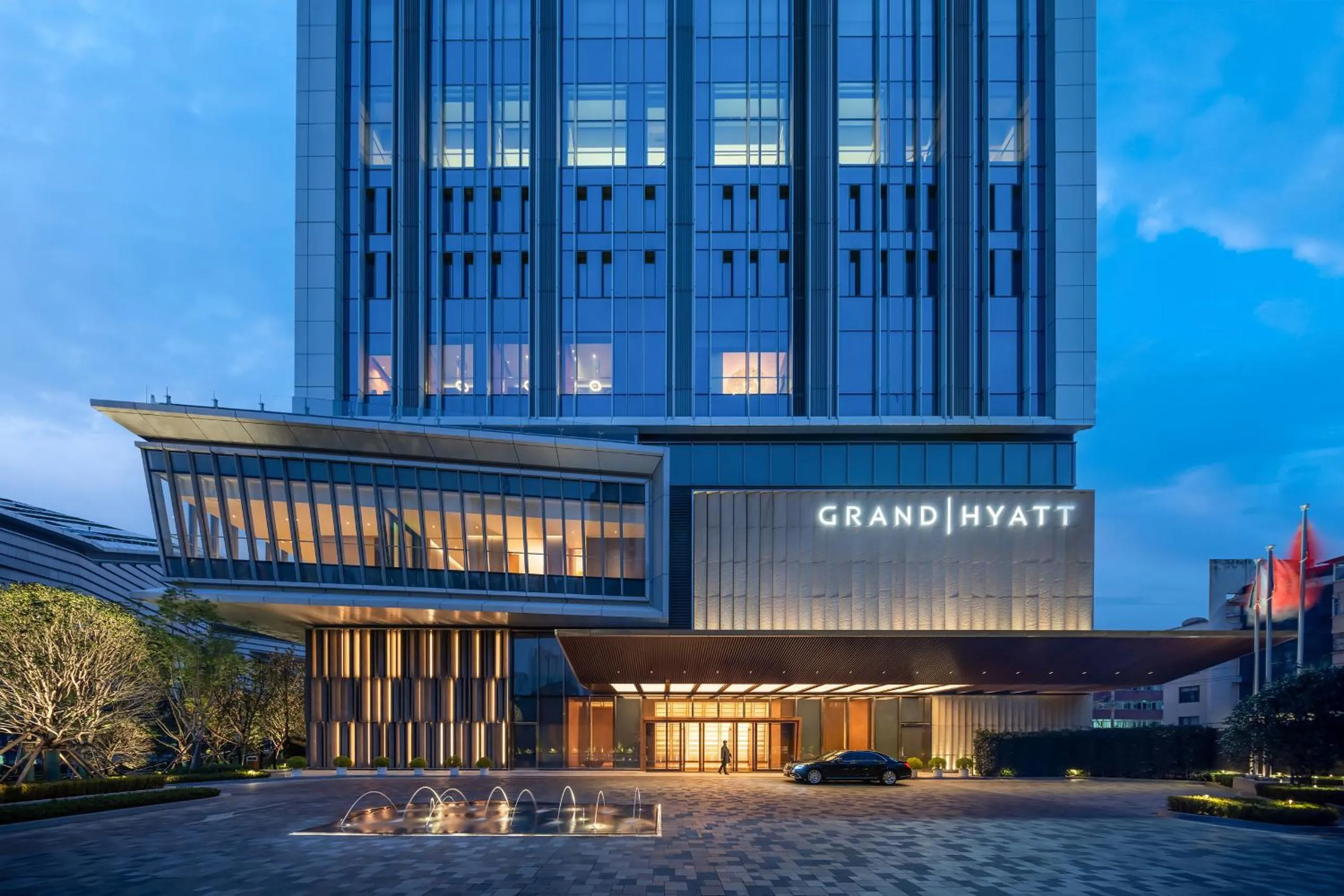 Property building in Grand Hyatt Kunming