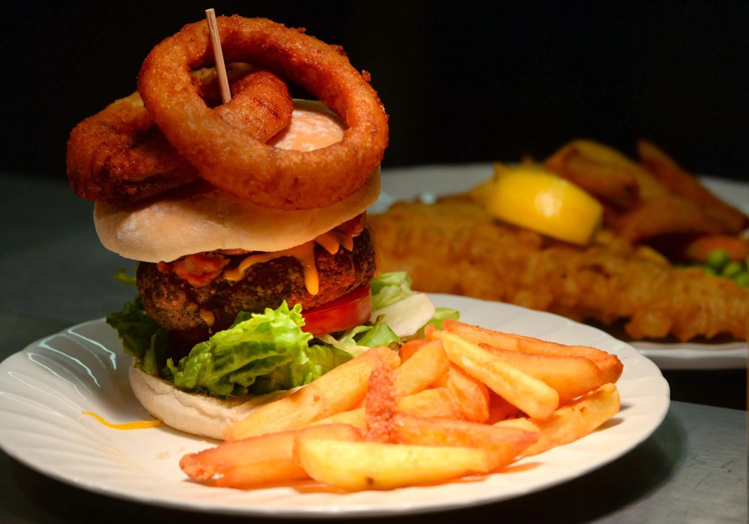 Food close-up in The Masons Arms