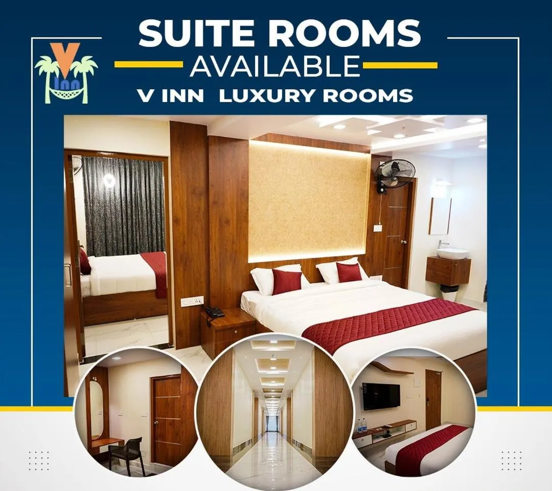 Photo of the whole room, Bed in Lakshmi Mahal - V Inn