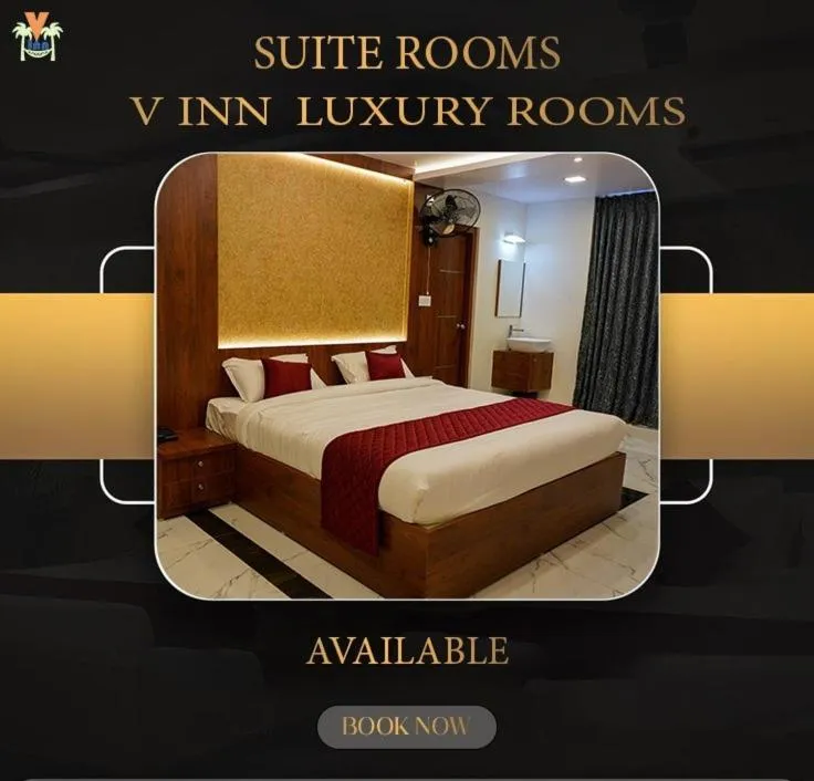 Bedroom, Bed in Lakshmi Mahal - V Inn