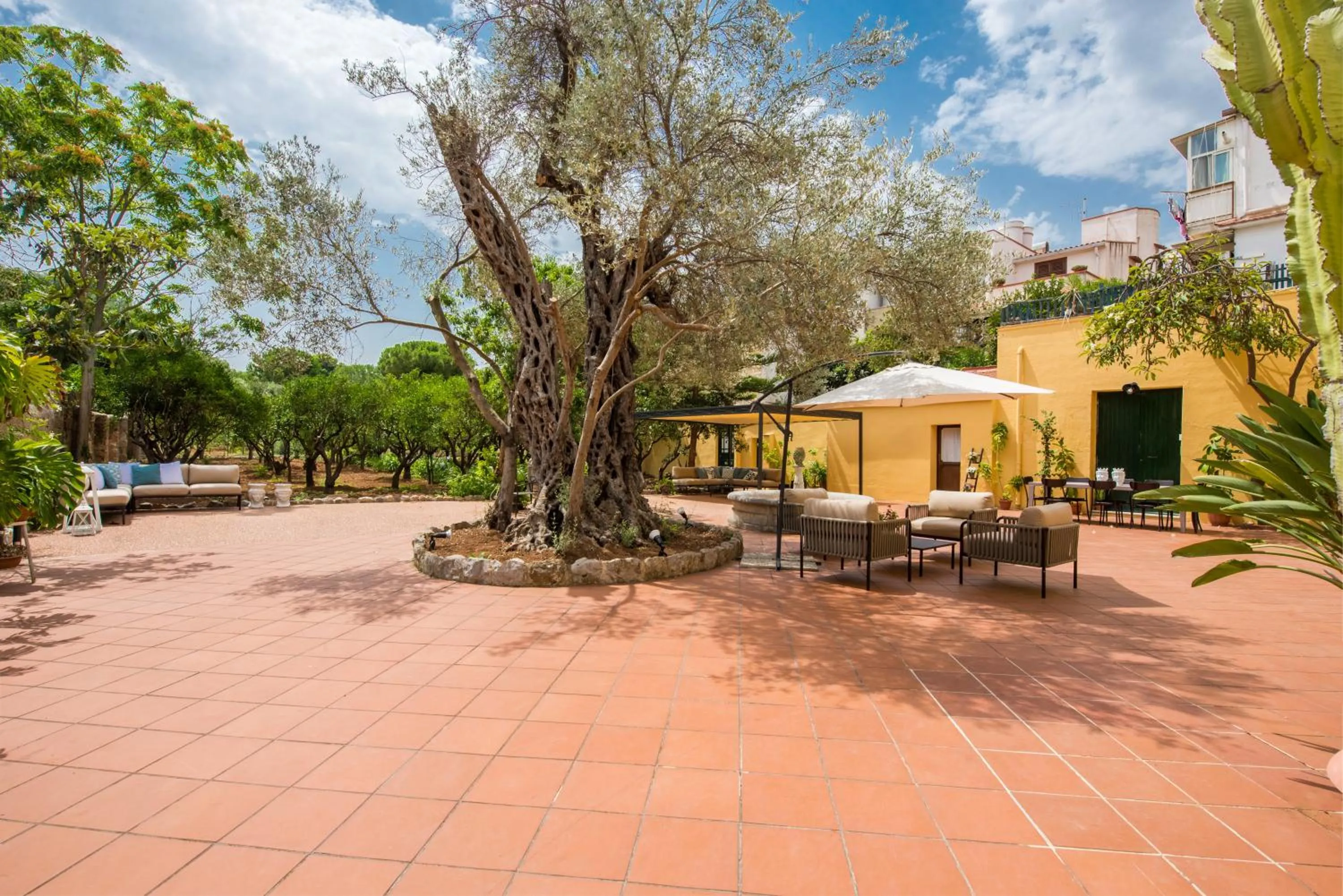 Patio in Lovely Room by Mondello Beach