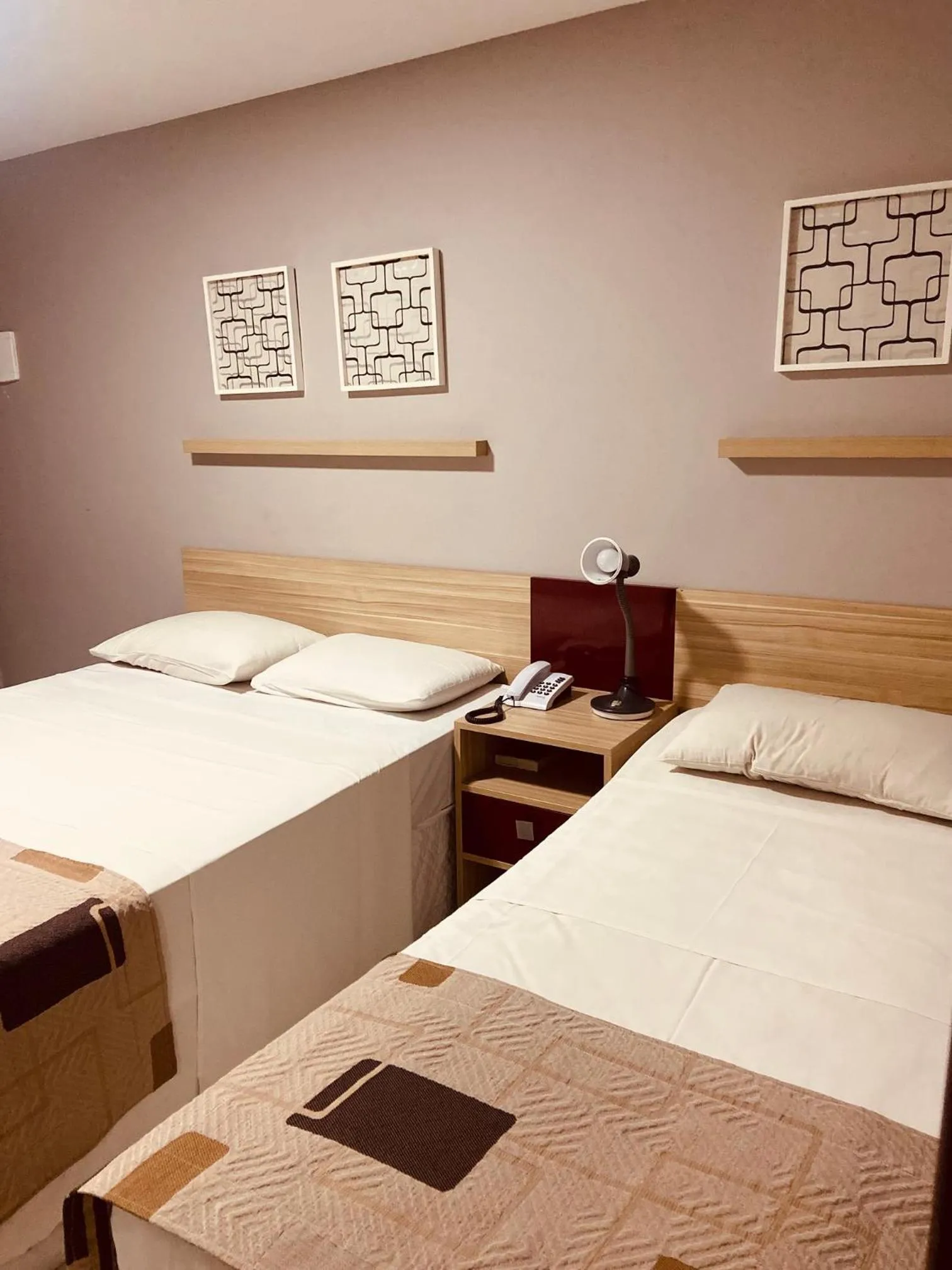 Bed in Hotel Enseada Boa Viagem